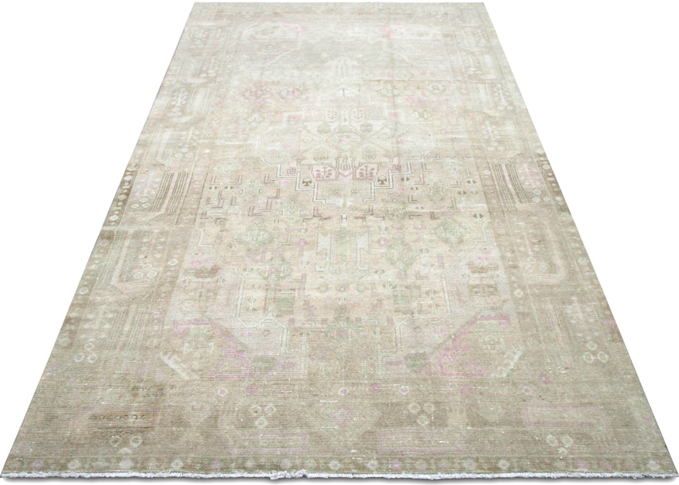 Vintage Persian Hamadan Rug - 5'4" x 10'1" - 220087