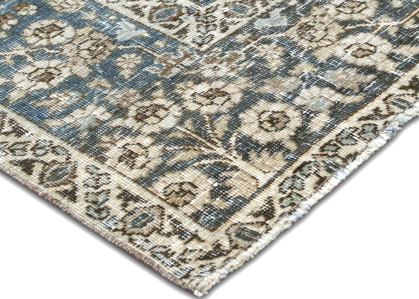 Semi Antique Persian Tabriz Rug - 7'3" x 10'1" - 220093