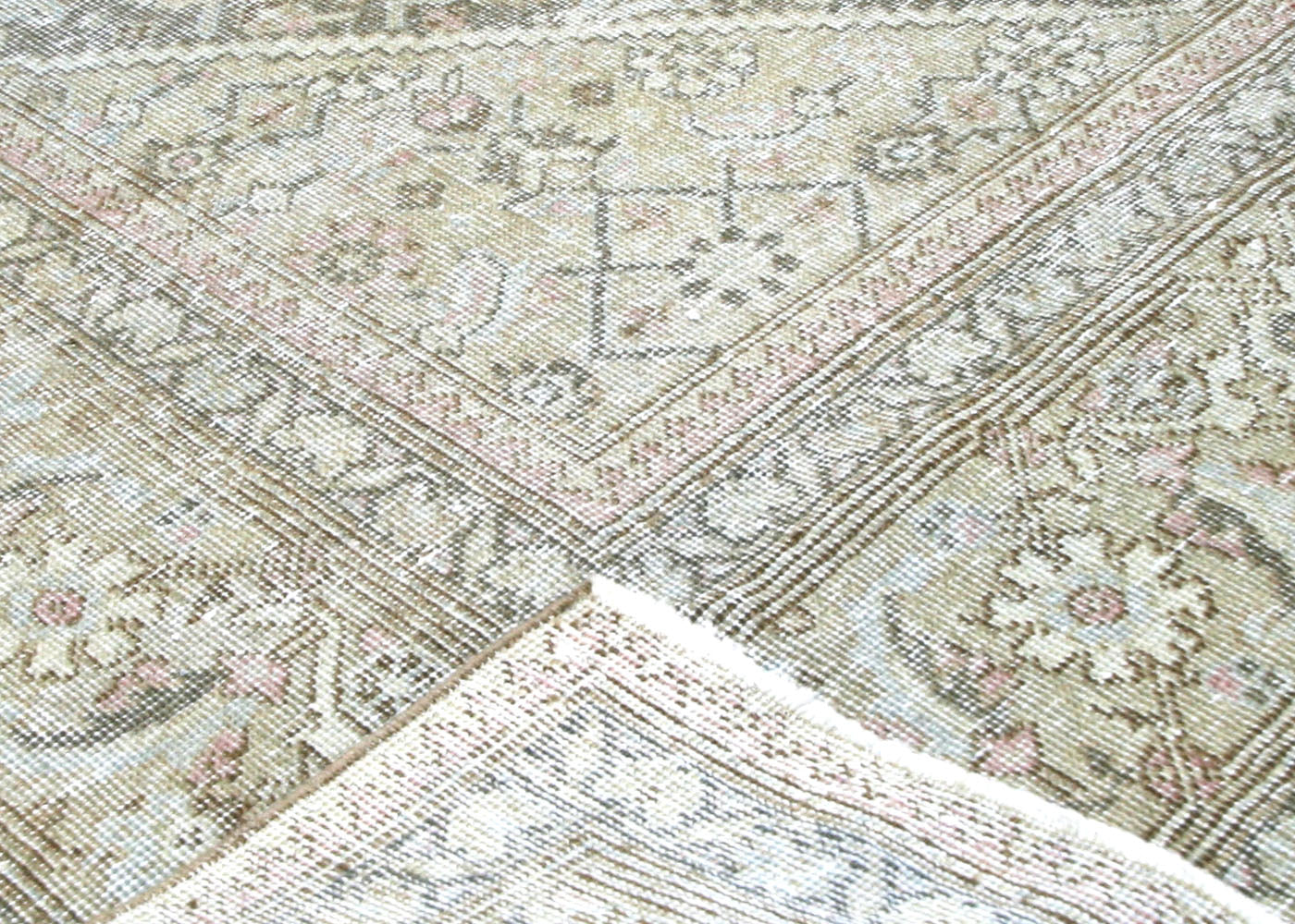 Semi Antique Persian Tabriz Rug - 6'4" x 9'4" - 220097