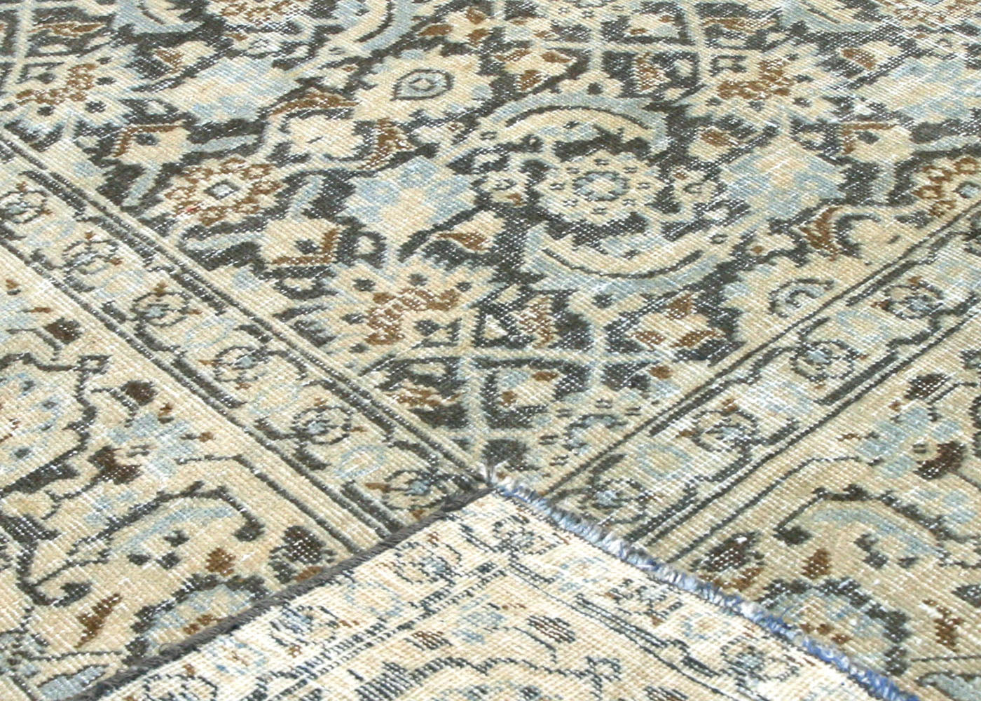 Semi Antique Persian Tabriz Rug - 6' x 9'5" - 220102