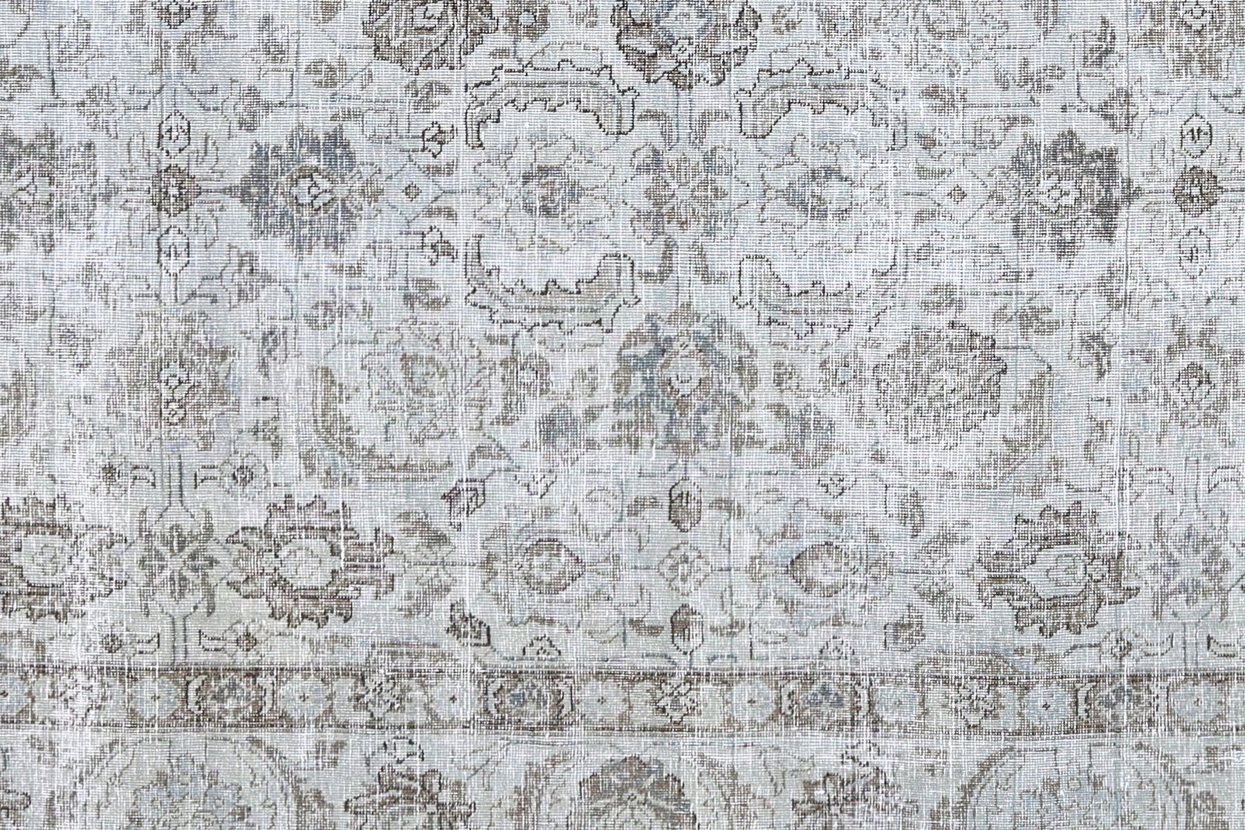 Vintage Persian Tabriz Rug - 8'1" x 11'1" - 220110
