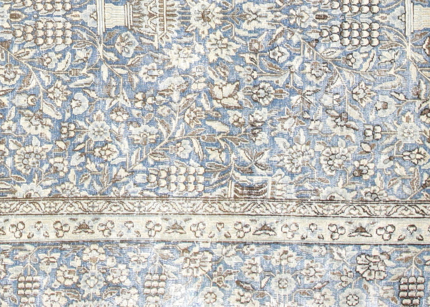 Vintage Persian Kerman Rug - 8'7" x 12'1" - 220112