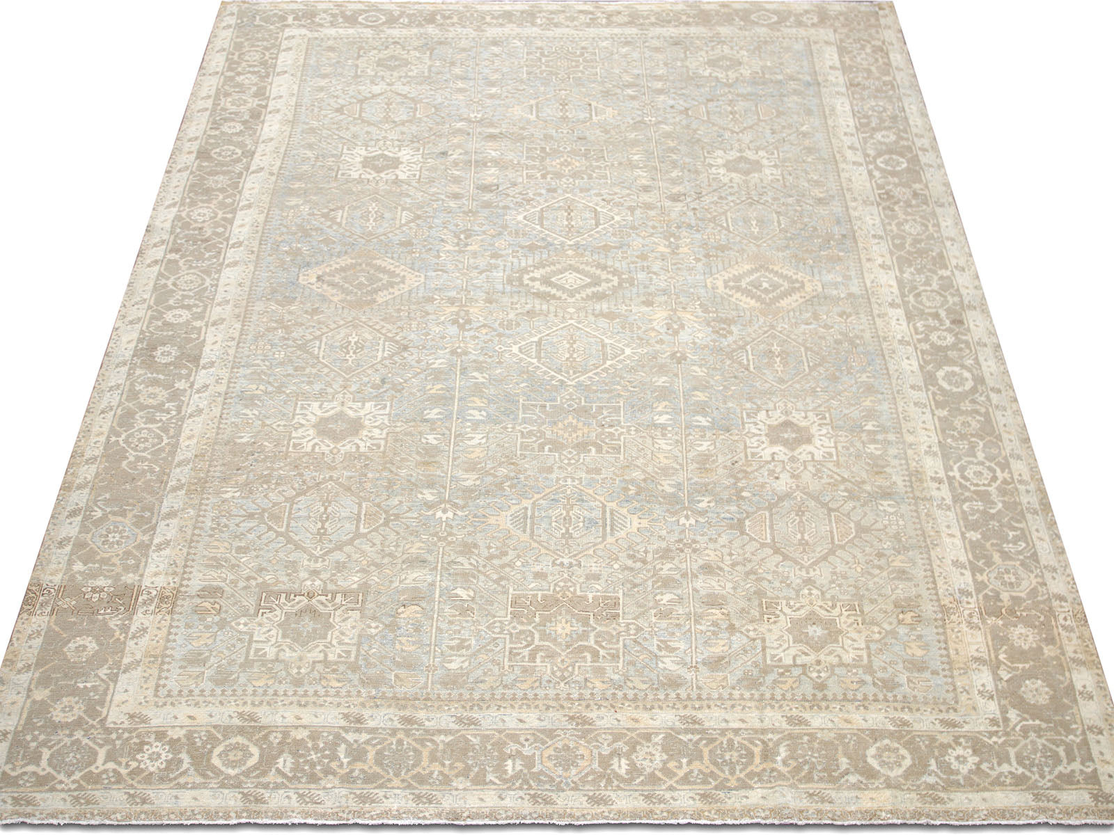 Antique Persian Heriz Rug - 11'6" x 15'3"