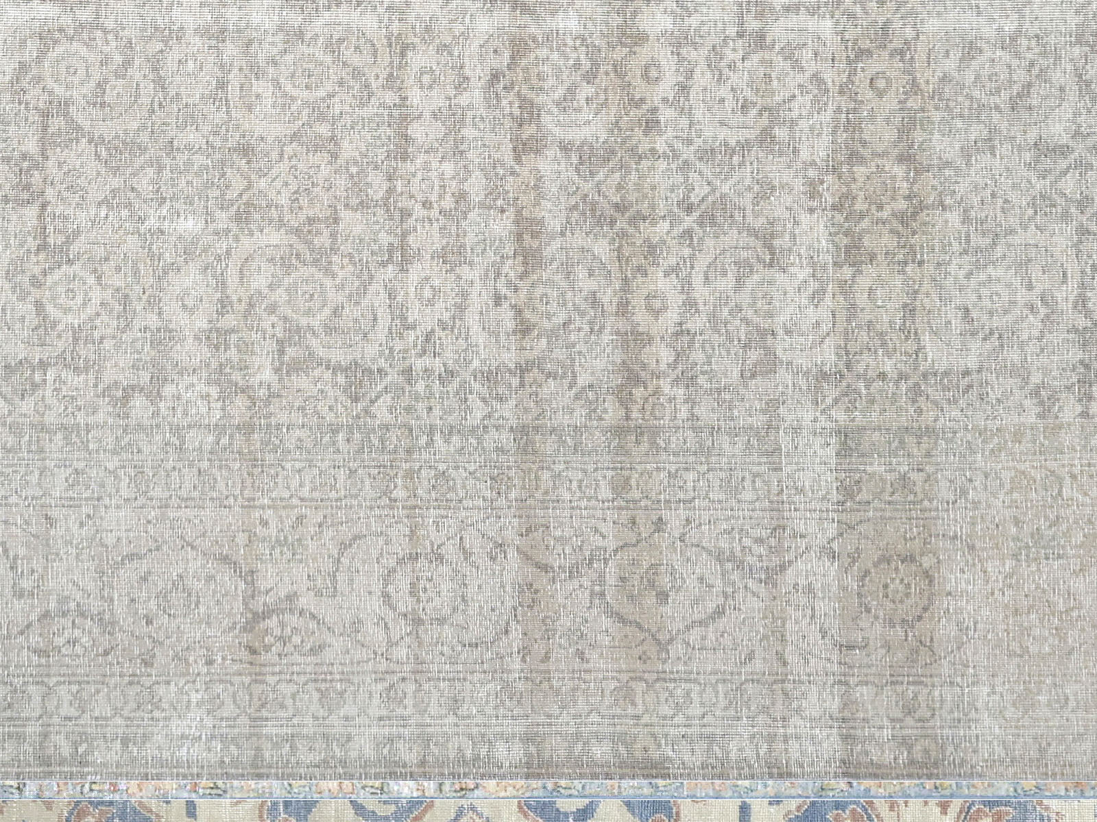 Semi Antique Persian Tabriz Rug - 11'2" x 14'7"