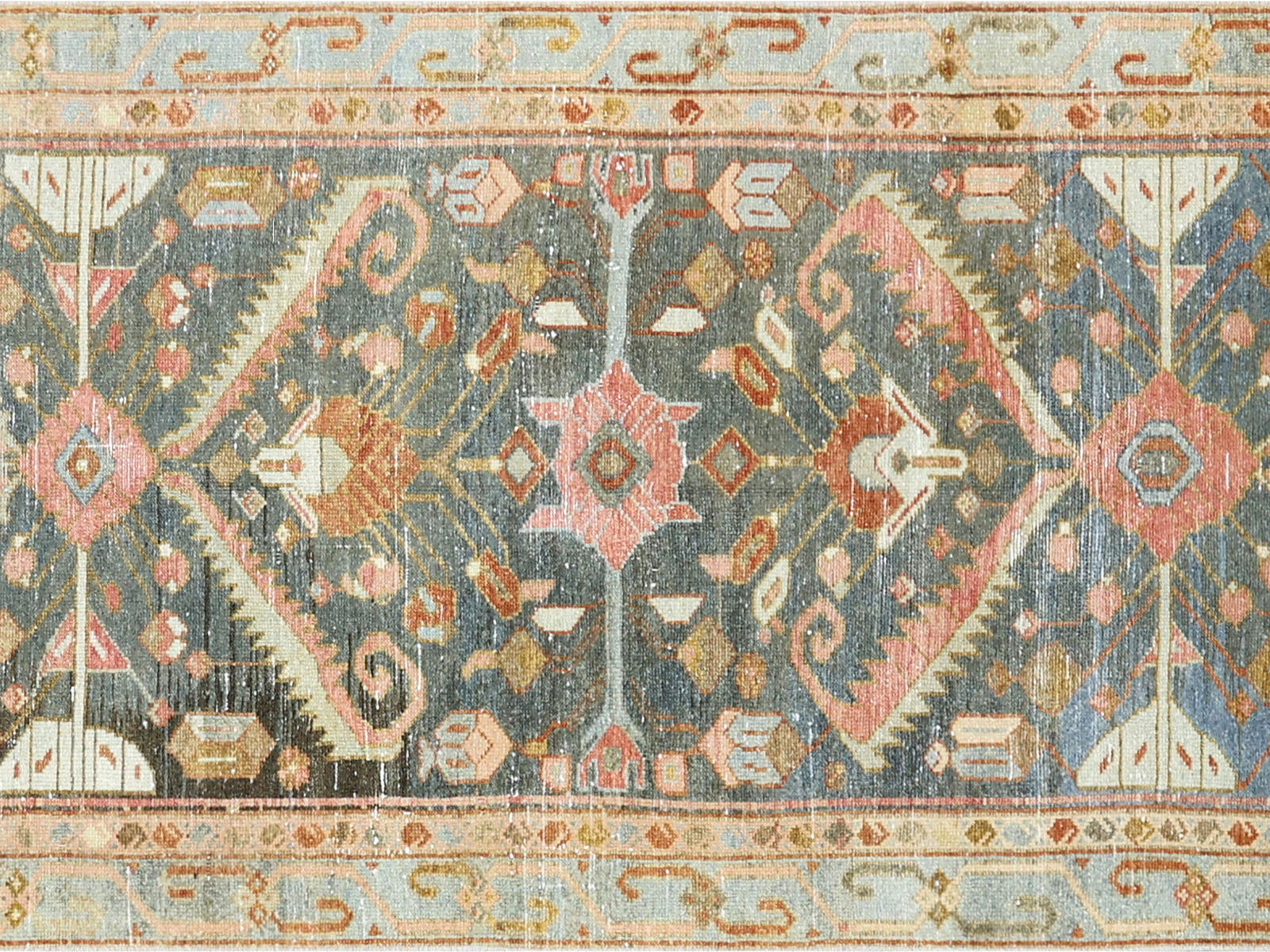 Semi Antique Persian Melayer Runner - 2'8" x 9'7"