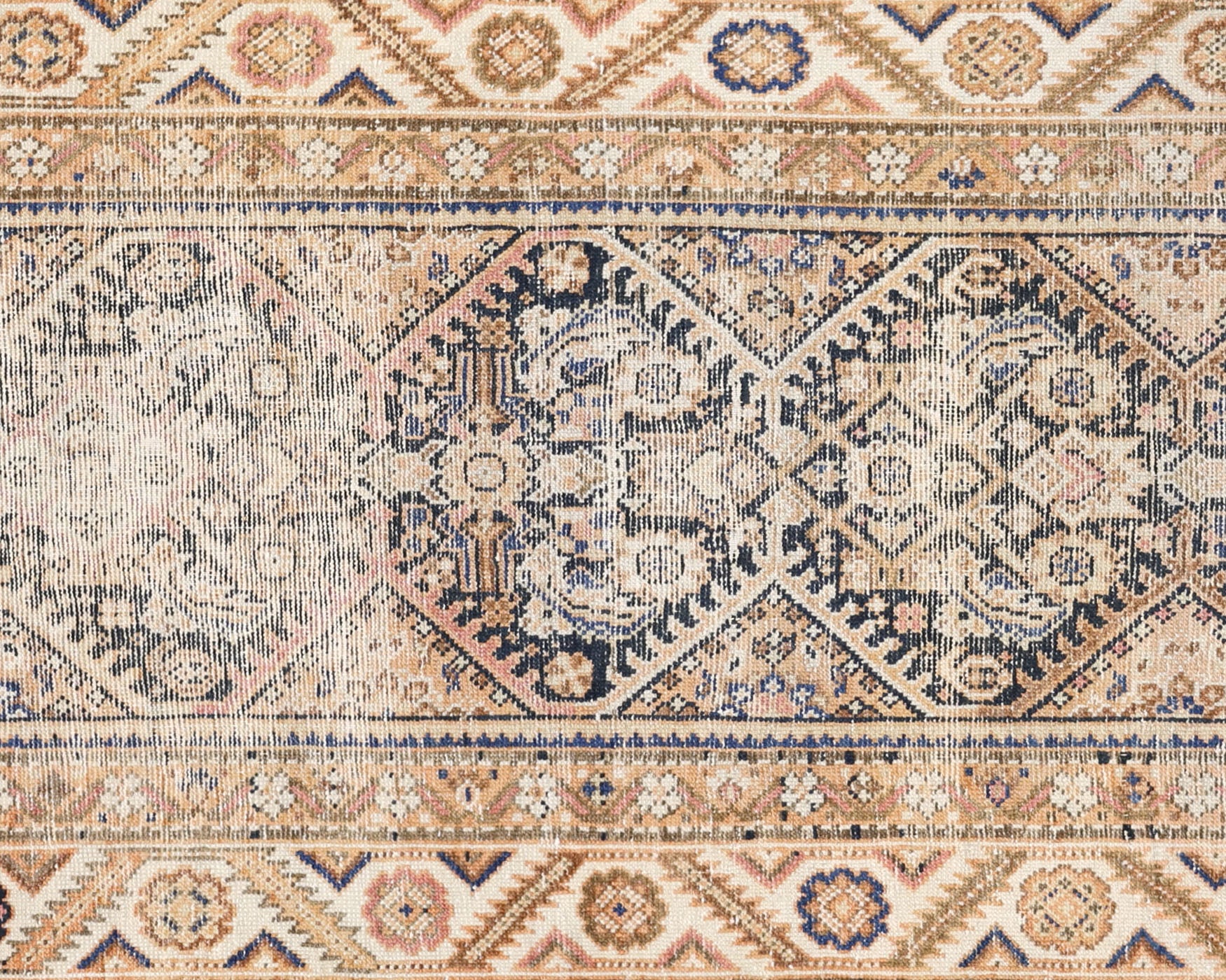 Antique Persian Melayer Runner - 3'4" x 12'10"