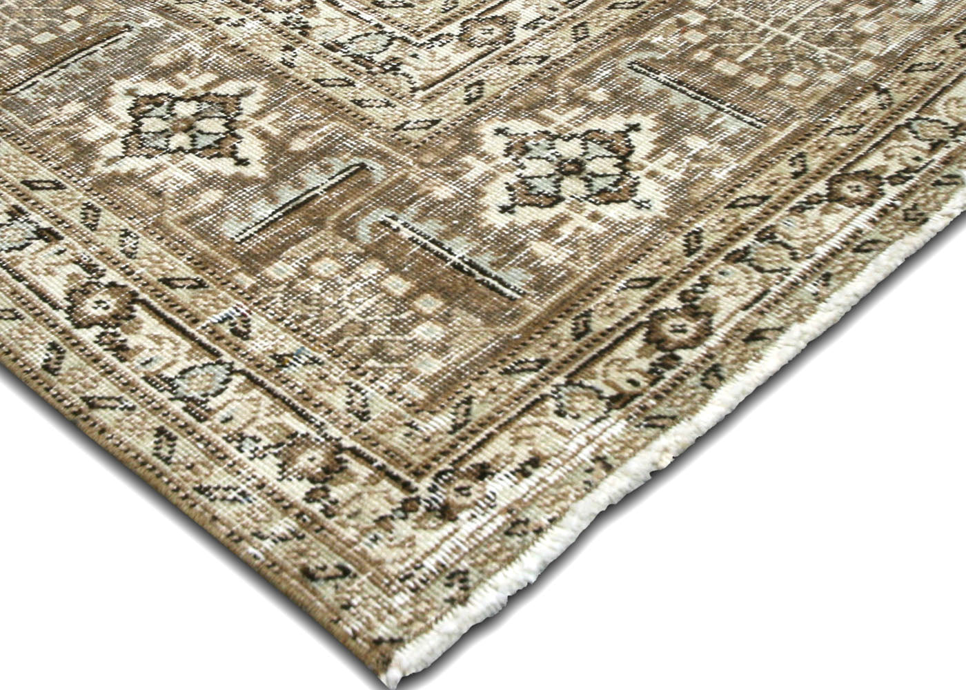 Vintage Persian Tabriz Rug - 8'4" x 13'0" - 220130