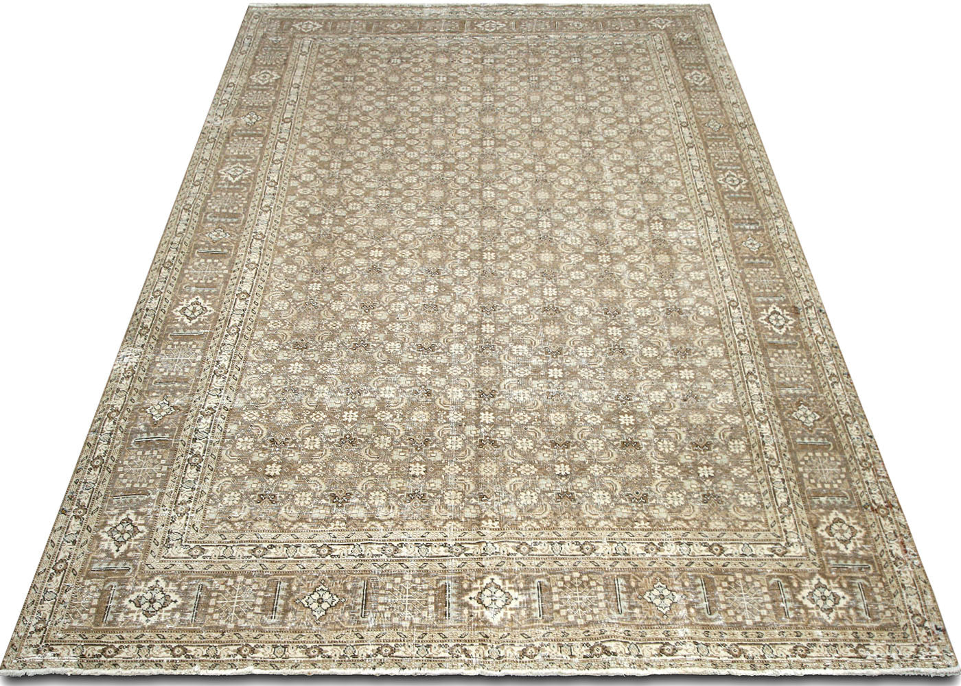Vintage Persian Tabriz Rug - 8'4" x 13'0" - 220130