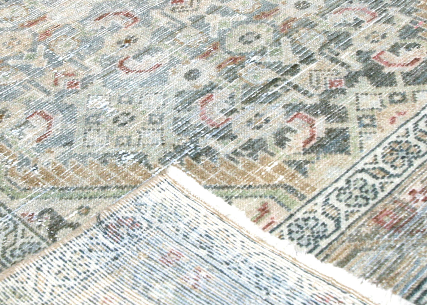 Antique Persian Melayer Runner - 3'9" x 10'5" - 220139