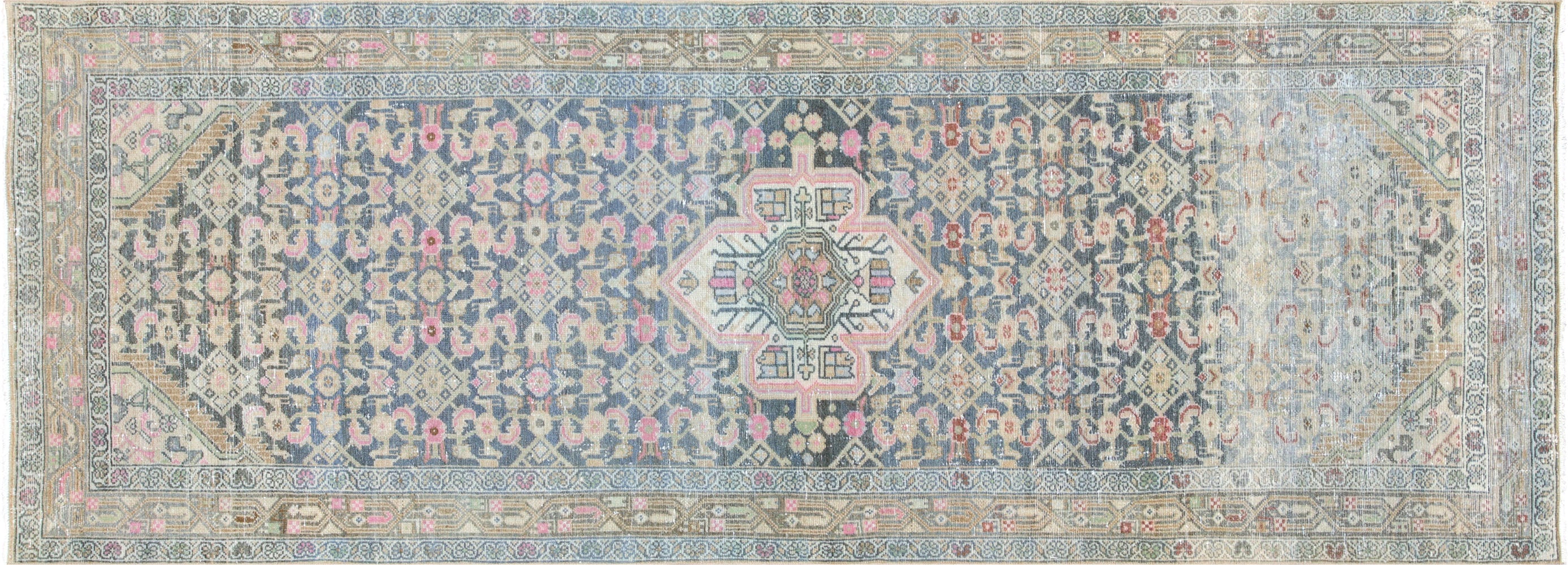Antique Persian Melayer Runner - 3'9" x 10'5" - 220139