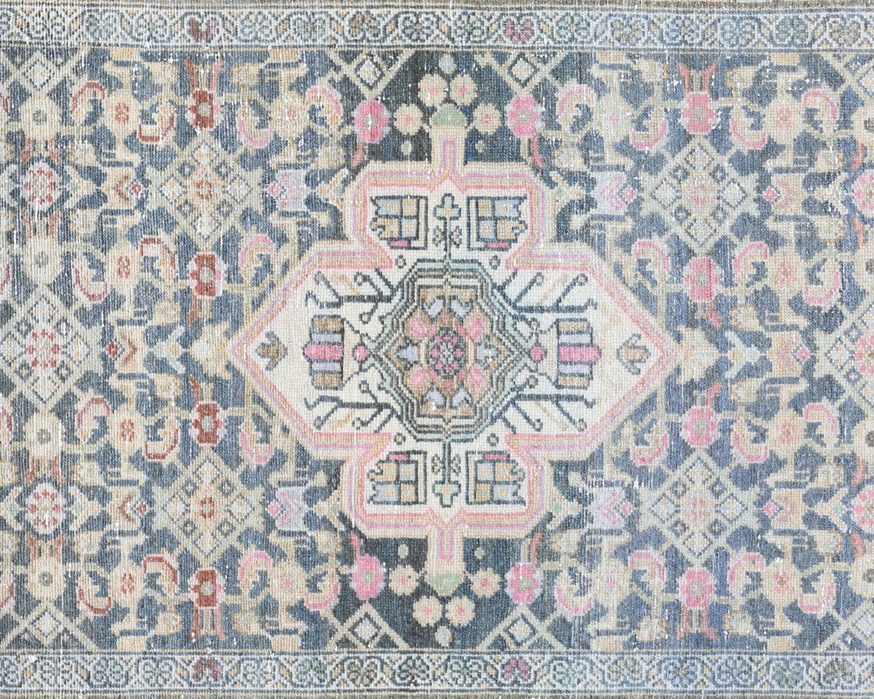 Antique Persian Melayer Runner - 3'9" x 10'5"