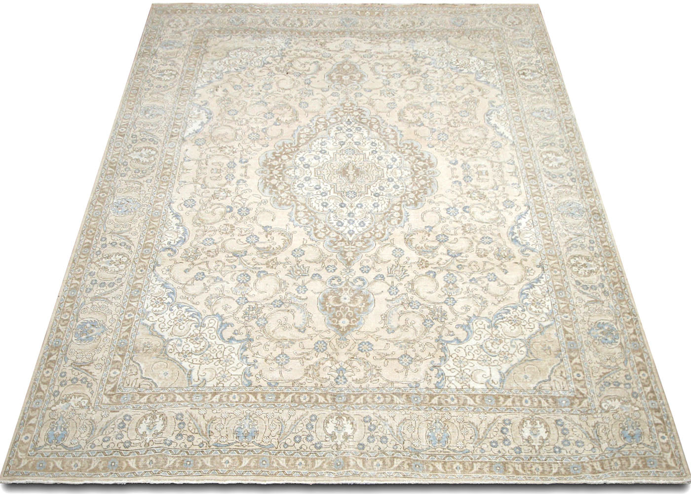 Vintage Persian Tabriz Rug - 9'5" x 12'8" - 220145