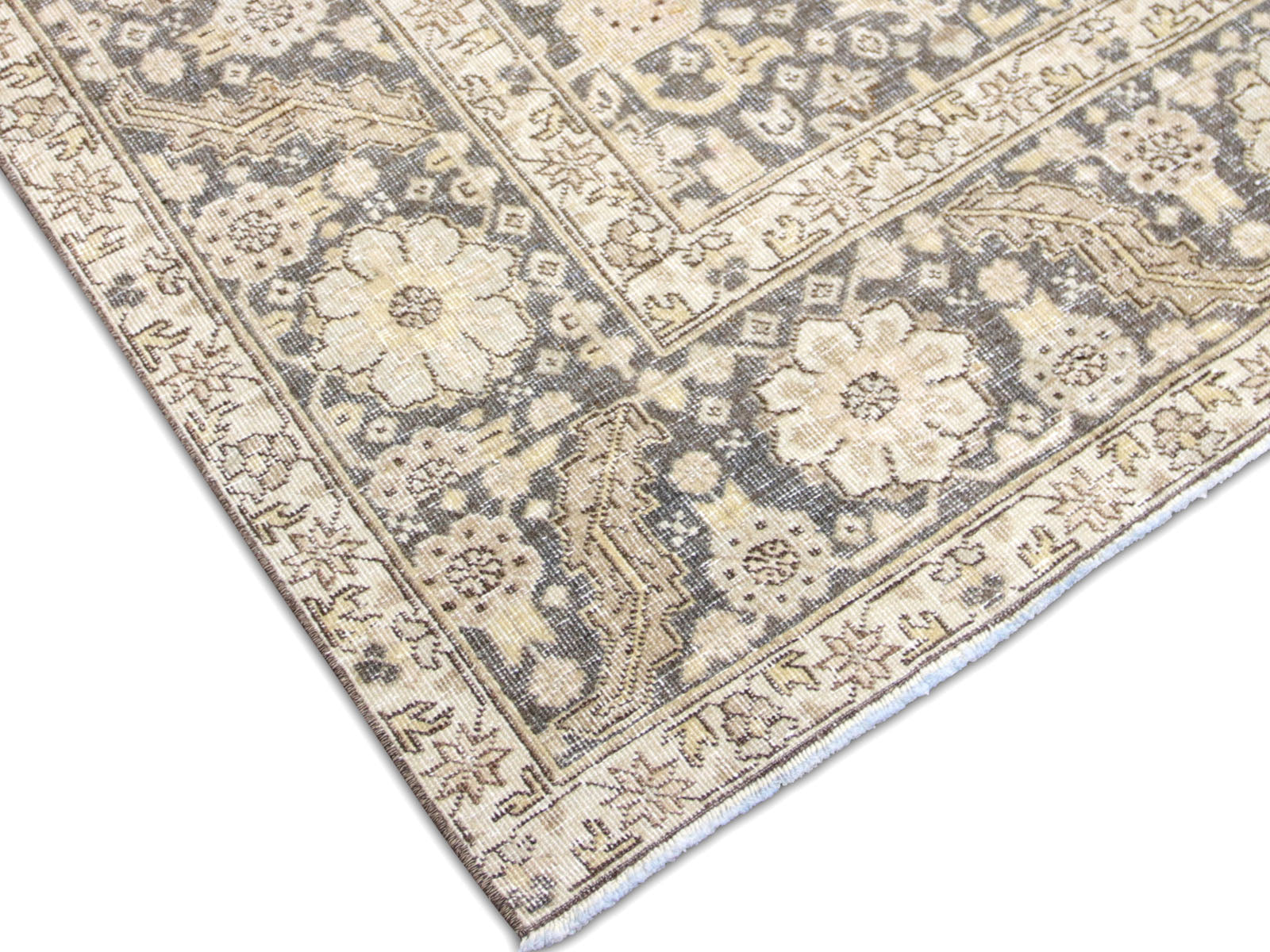 Semi Antique Persian Tabriz Rug - 7'1" x 10'9" - 220157