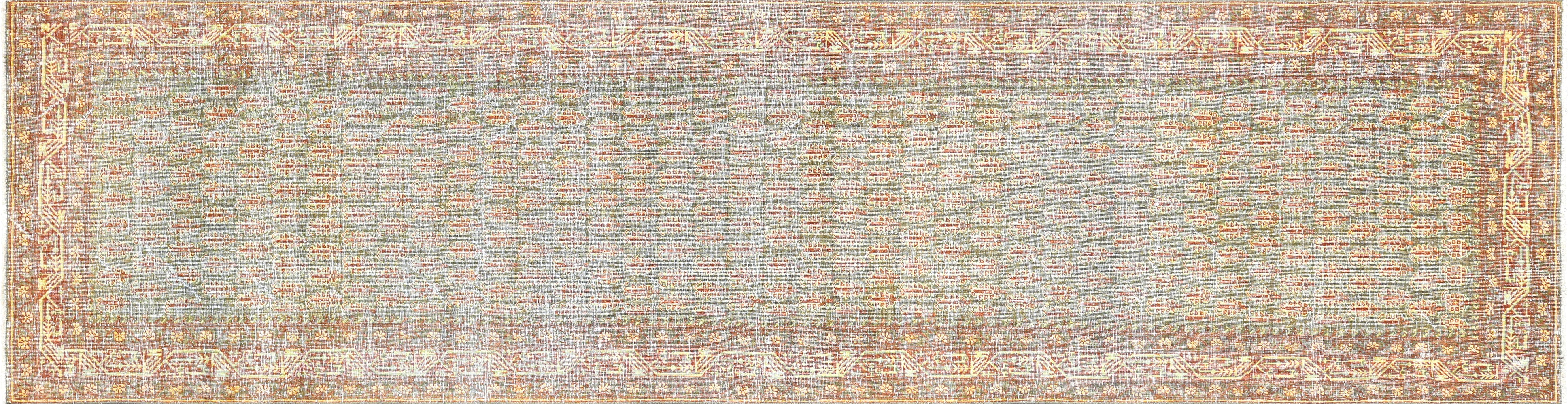 Antique Persian Melayer Runner - 3'4" x 12'10"