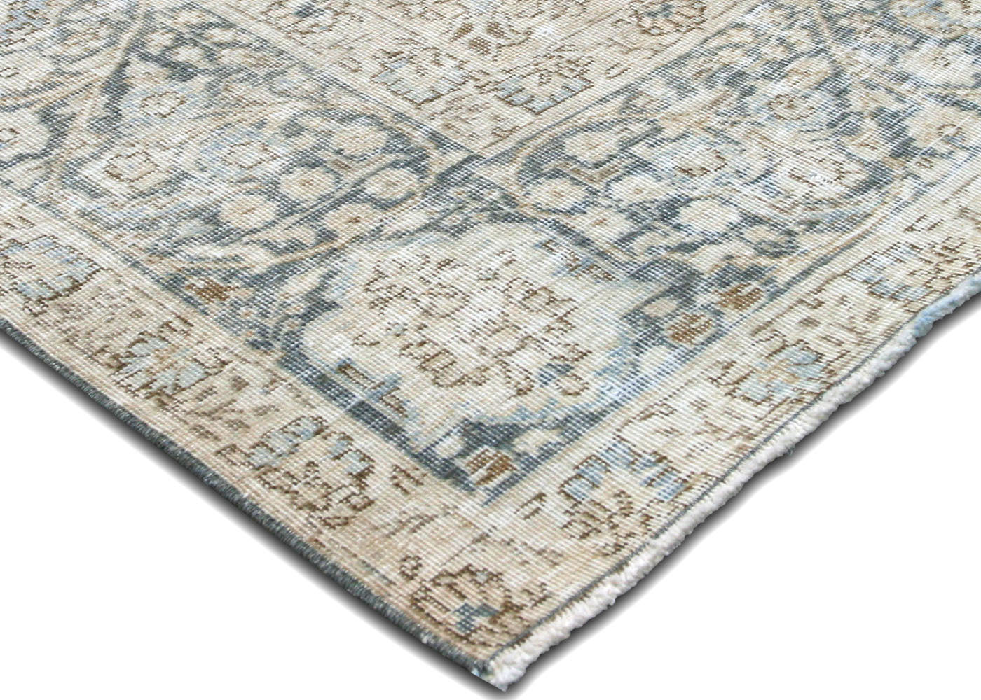 Vintage Persian Tabriz Rug - 7'11" x 11'2" - 220161