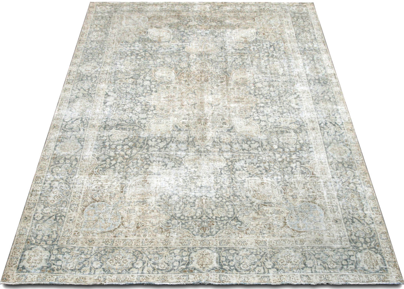 Vintage Persian Tabriz Rug - 7'11" x 11'2" - 220161