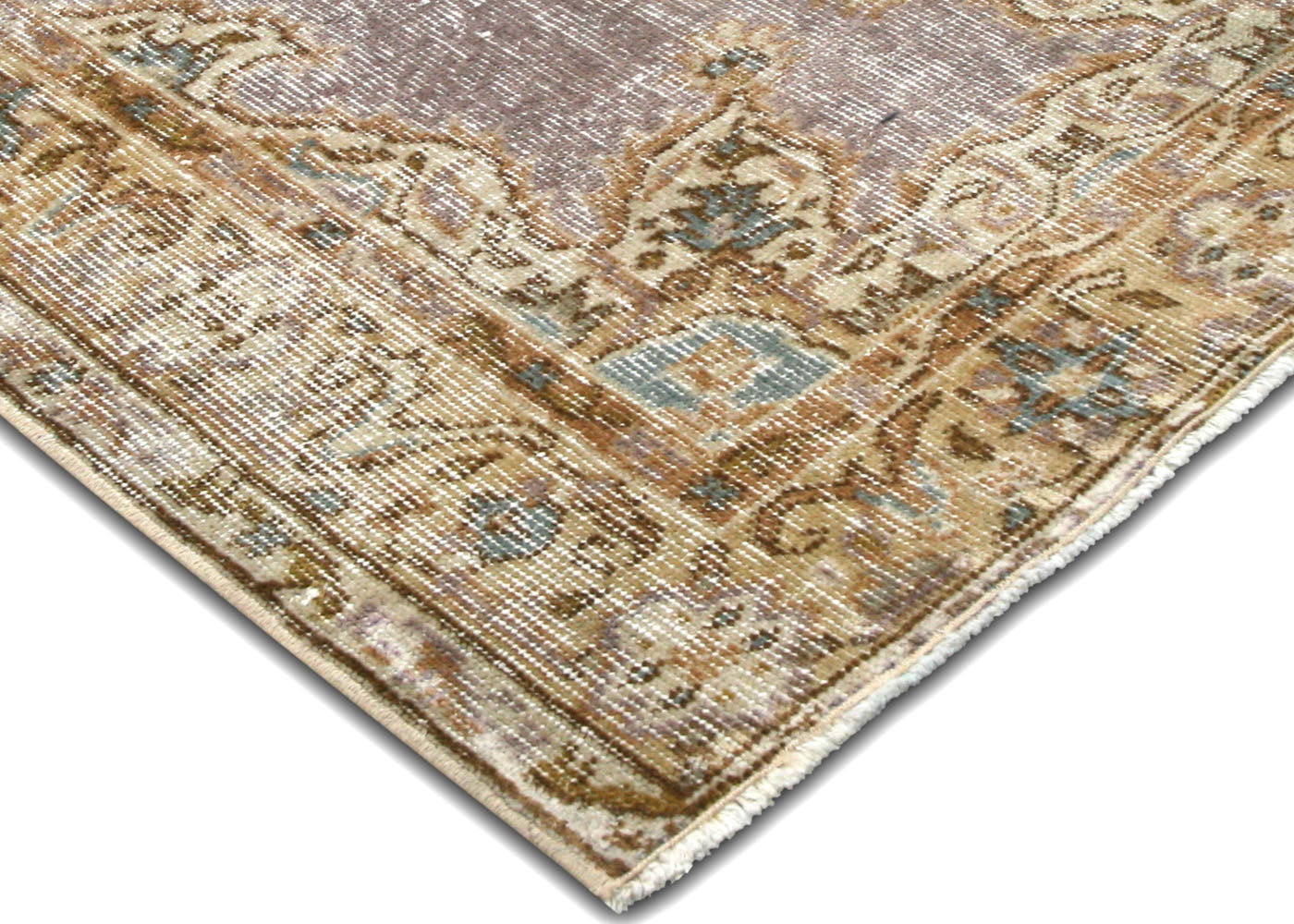 Vintage Turkish Oushak Runner - 2'9" x 9'11" - 220171