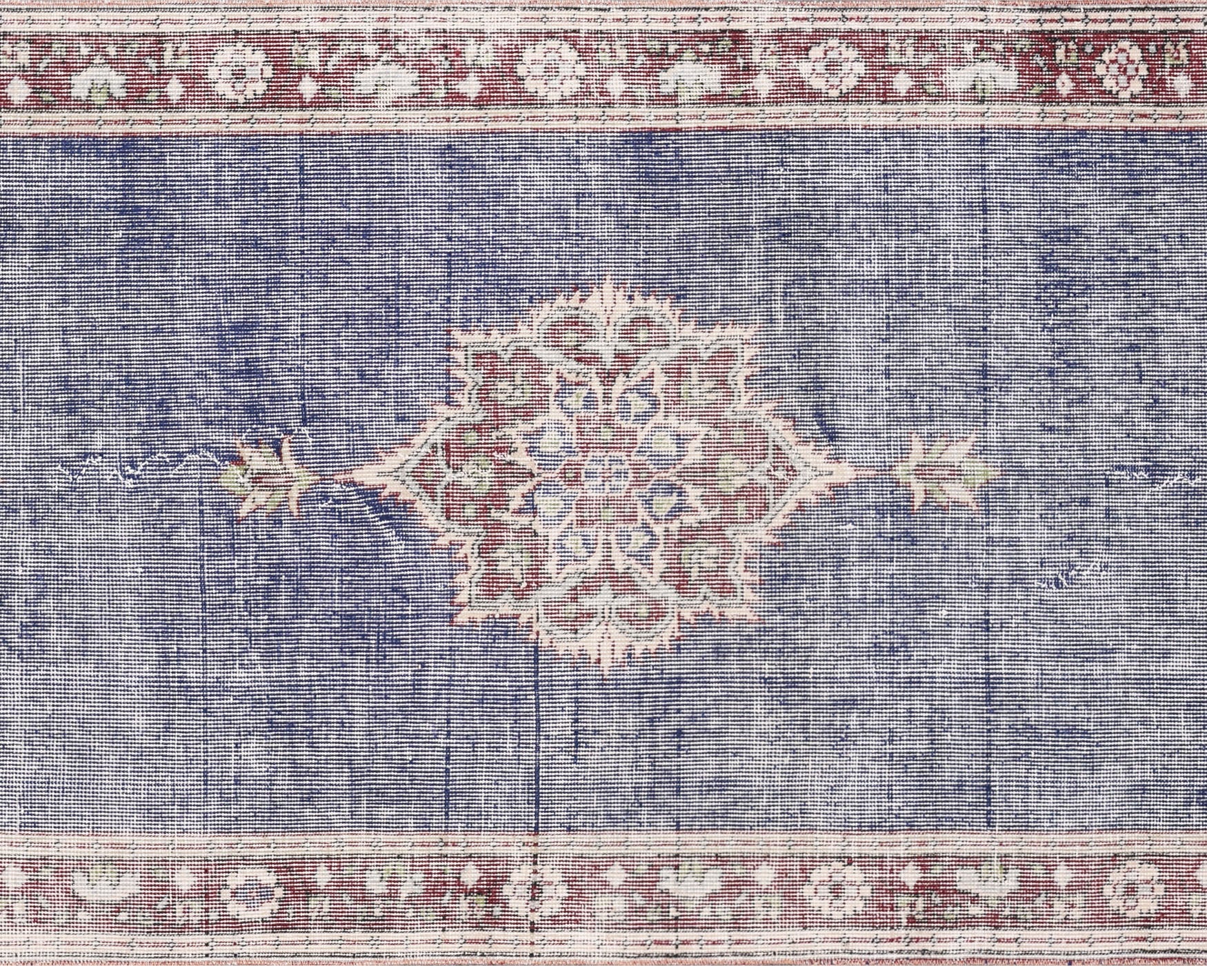 Vintage Turkish Oushak Runner - 3'3" x 10'7"