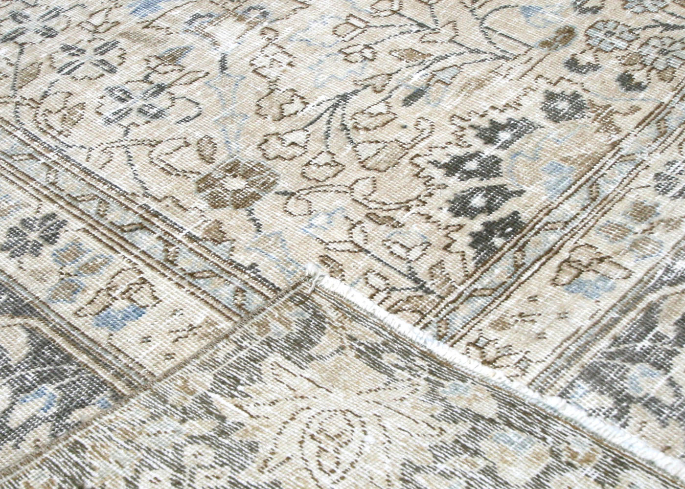 Semi Antique Persian Tabriz Rug - 8'11" x 12'11" - 220174