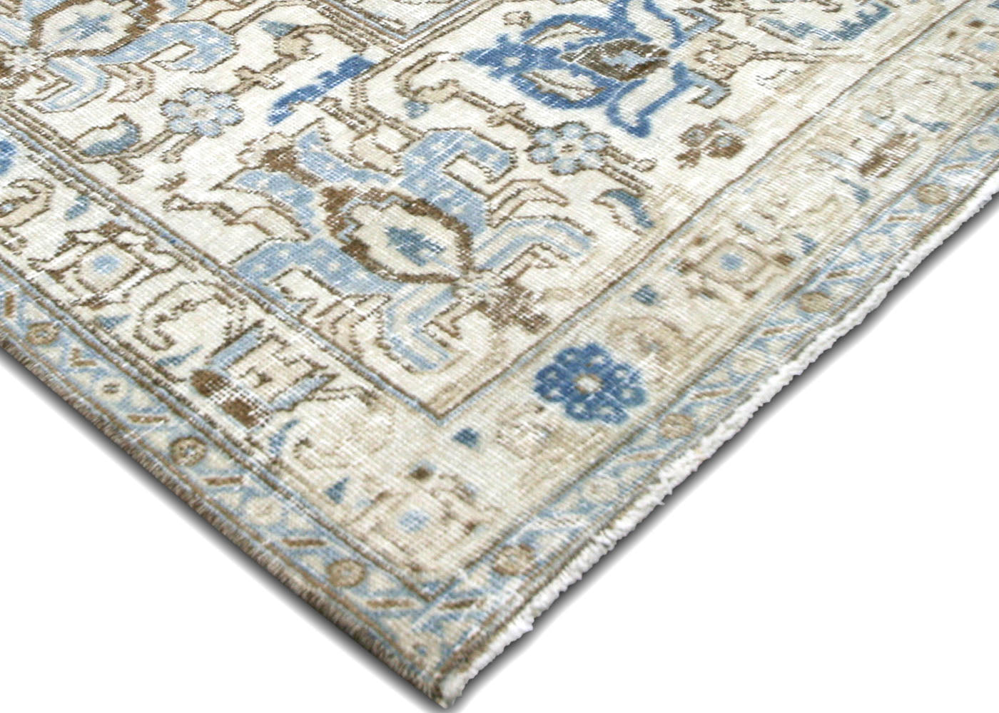 Vintage Persian Tabriz Rug - 9'7" x 12'10" - 220187