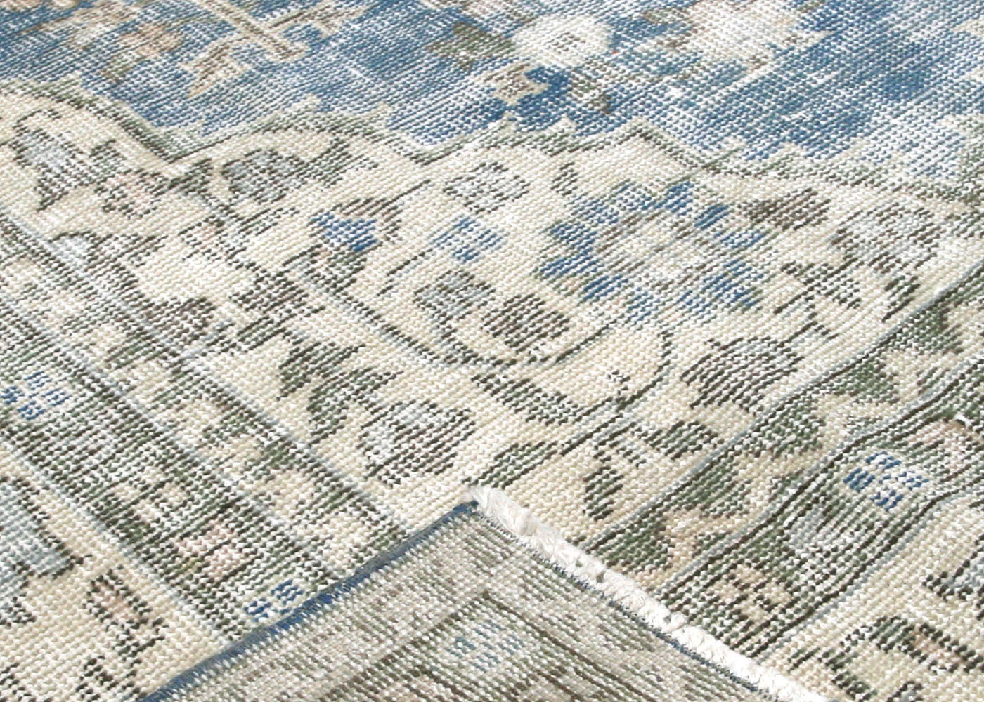 Vintage Turkish Oushak Rug - 7'4" x 10'1" - 220193