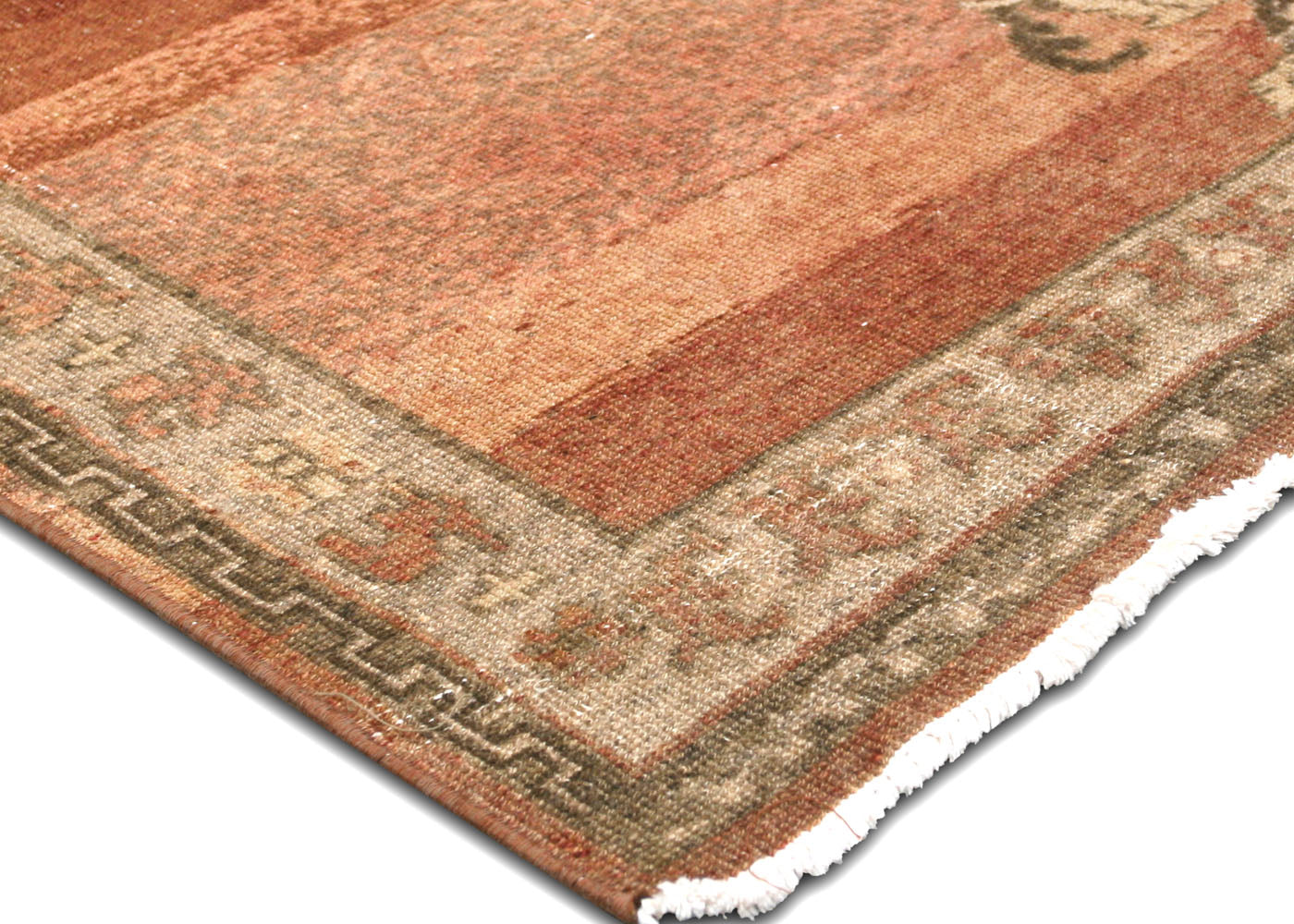 Vintage Turkish Oushak Rug - 6'9" x 9'2"