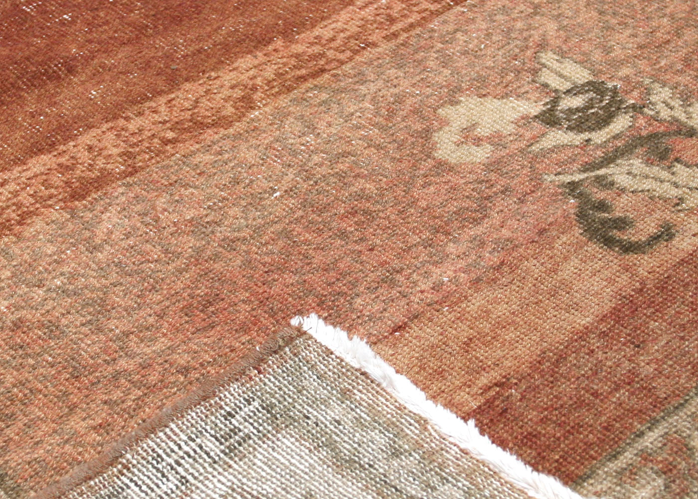 Vintage Turkish Oushak Rug - 6'9" x 9'2"