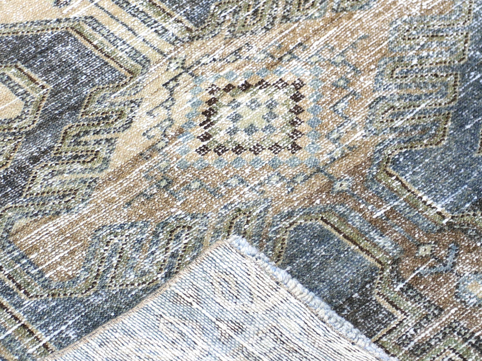 Semi Antique Persian Melayer Runner - 3'1" x 12'11"
