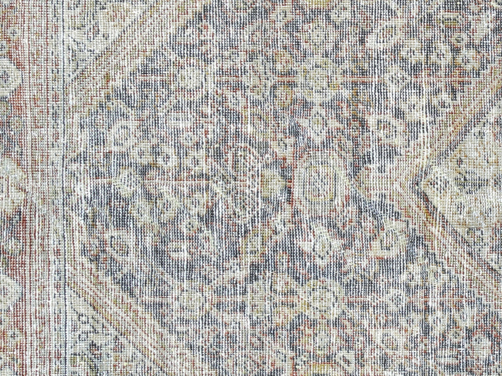 Semi Antique Persian Mahal Rug - 4'3" x 6'7" - 230006
