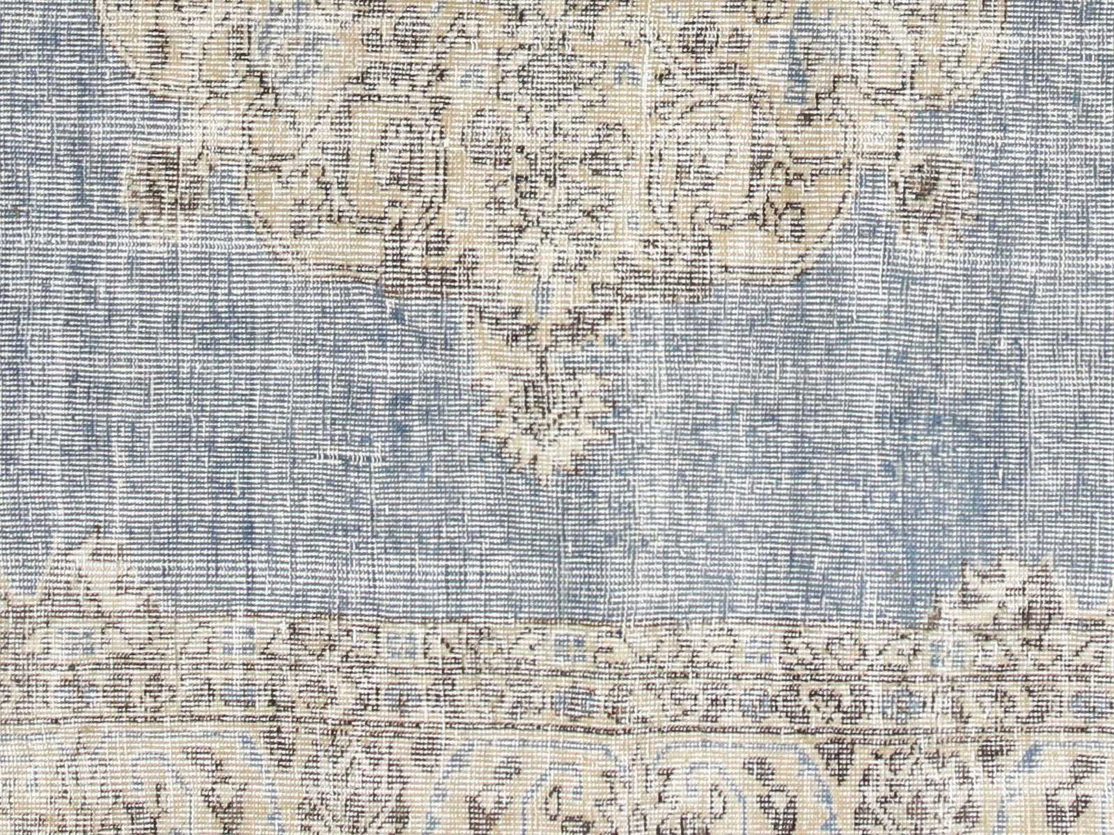 Vintage Turkish Oushak Rug - 6'10" x 9'4" - 230008
