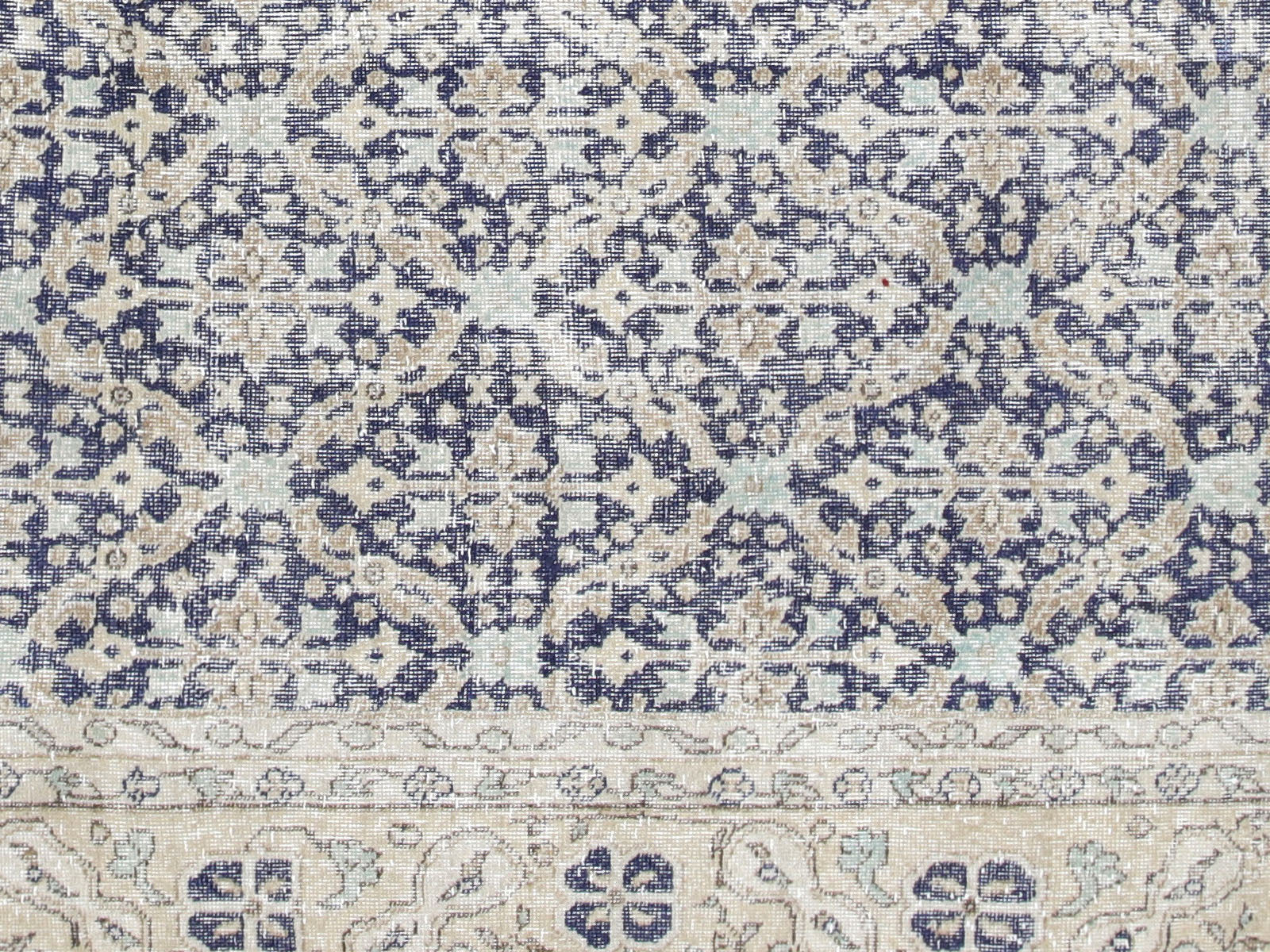 Vintage Turkish Oushak Rug - 8'4" x 10'2" - 230012