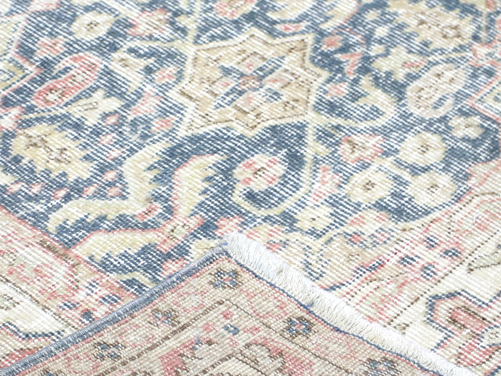Vintage Turkish Oushak Rug - 7' x 10'2"