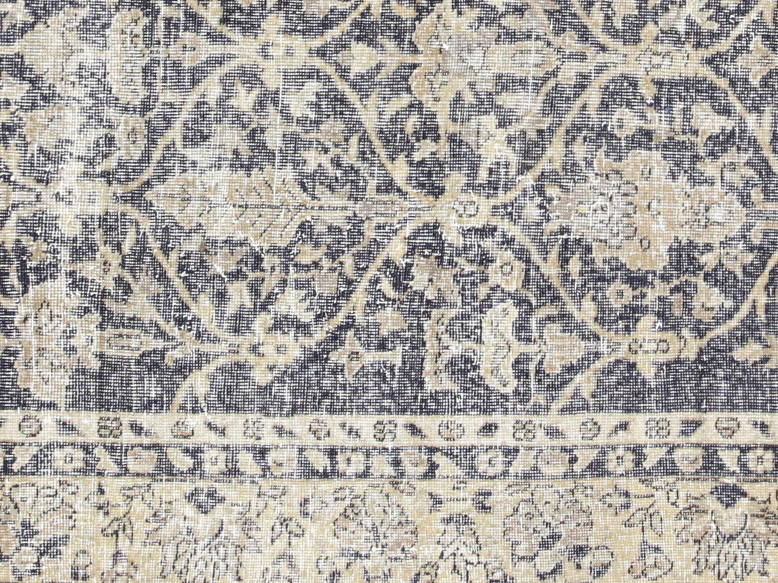 Vintage Turkish Oushak Rug - 6'5" x 10'6" - 230022