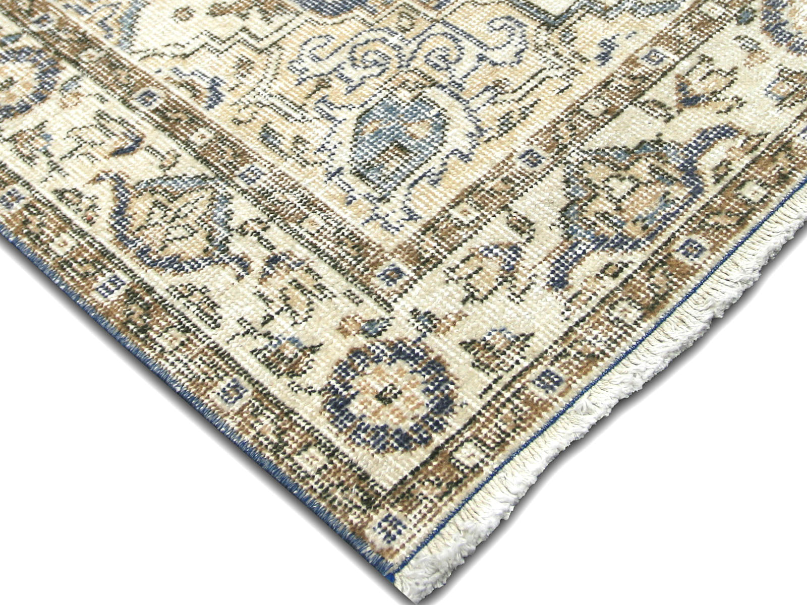 Vintage Turkish Oushak Runner - 3'1" x 11'