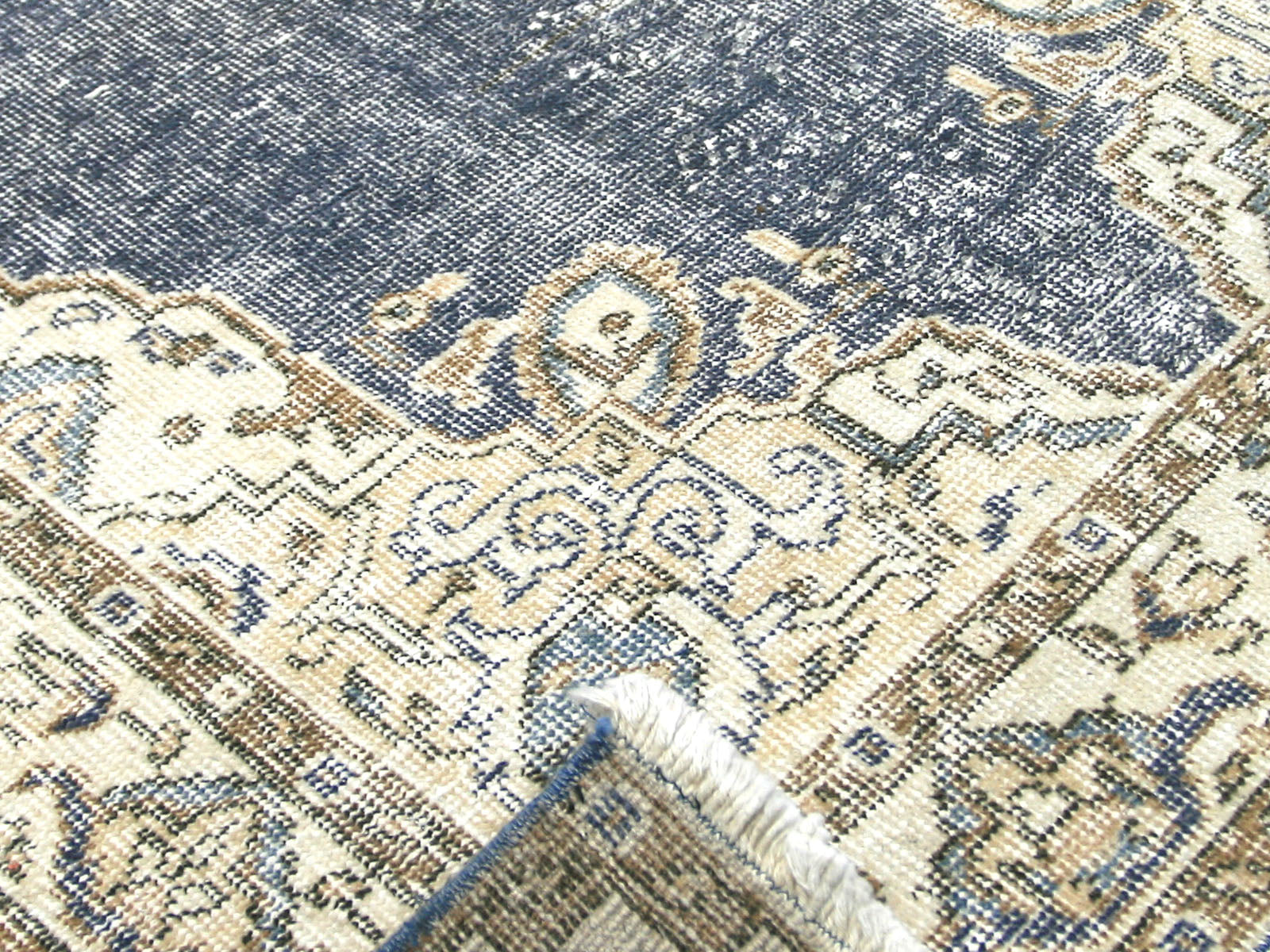 Vintage Turkish Oushak Runner - 3'1" x 11'