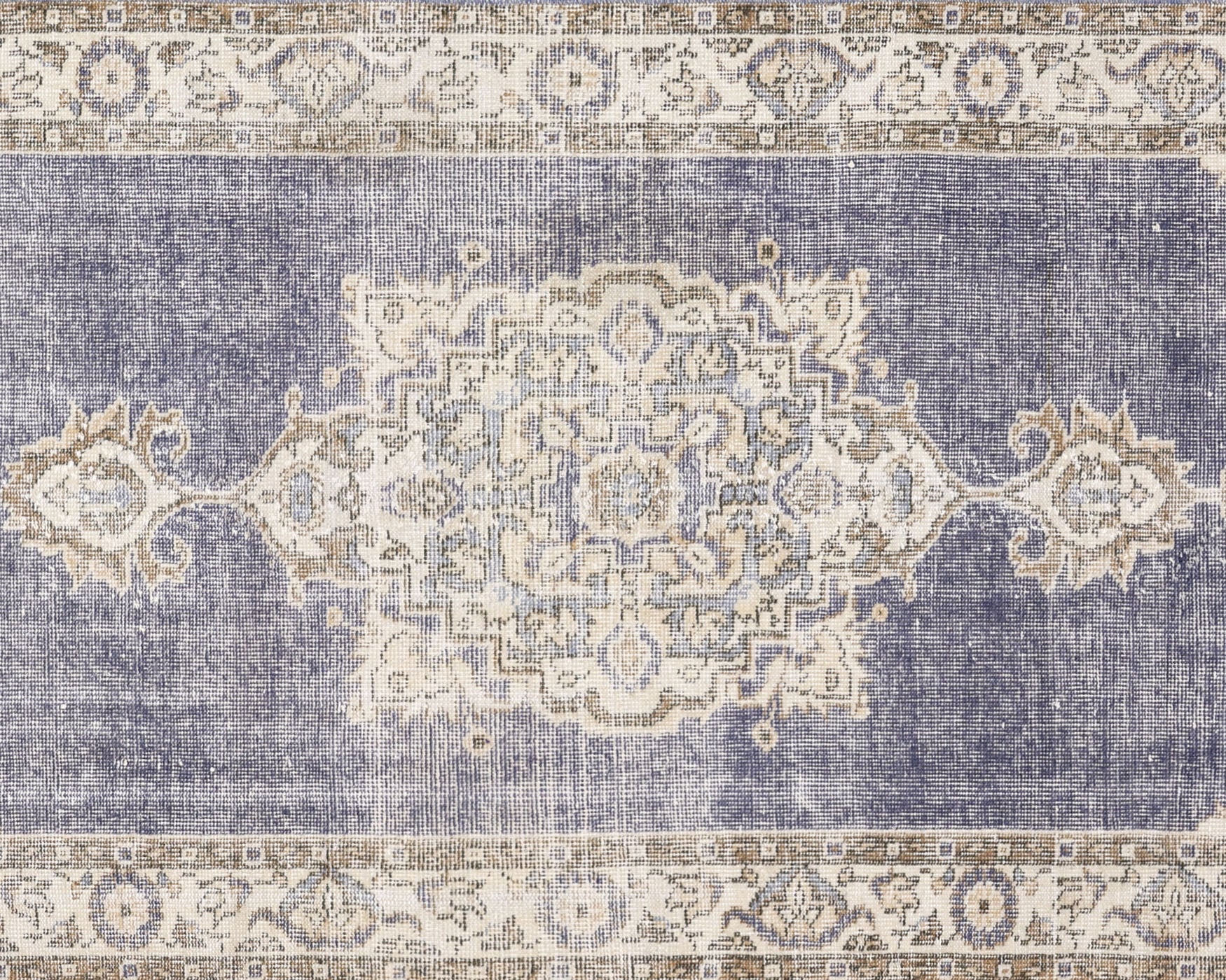 Vintage Turkish Oushak Runner - 3'1" x 11'