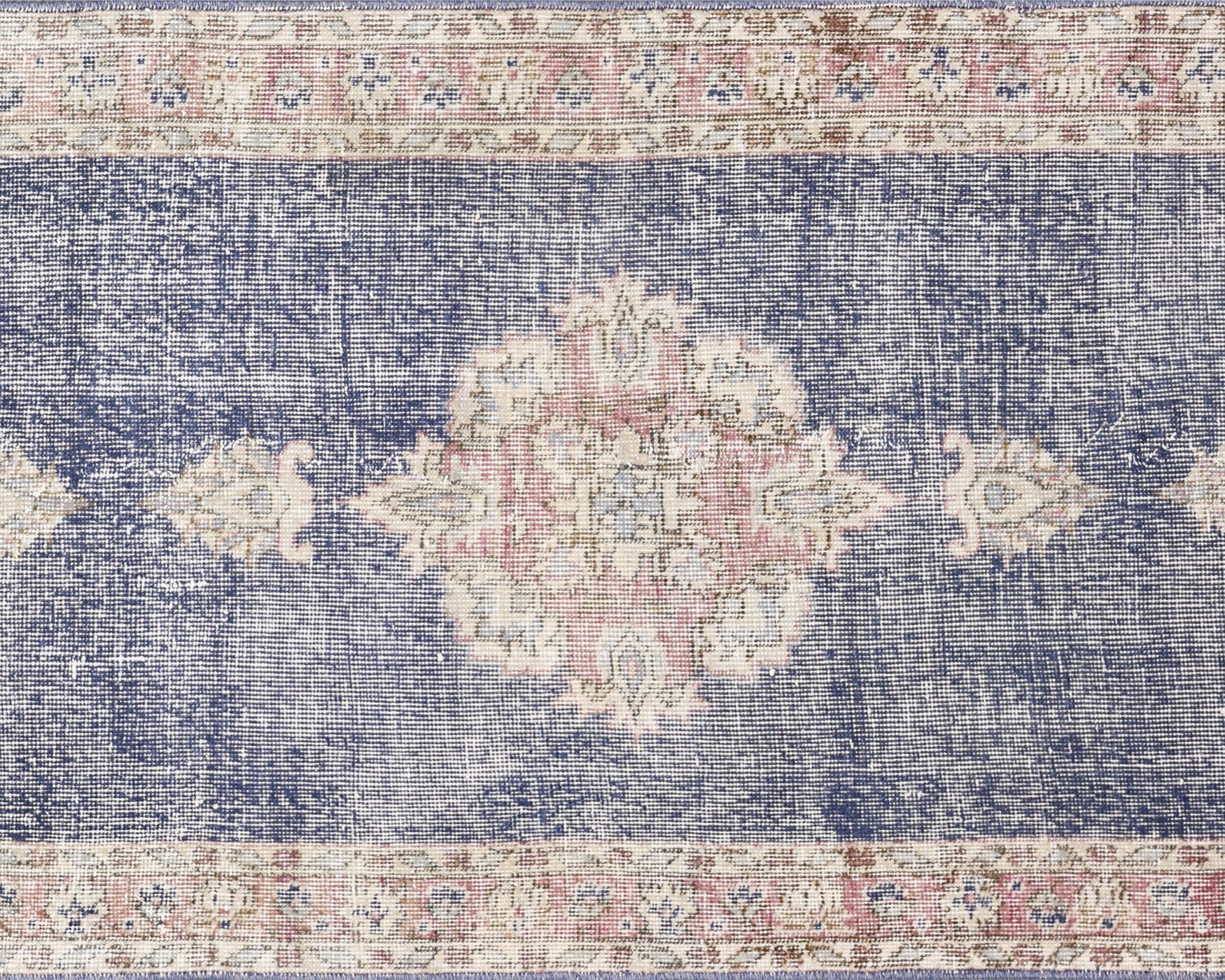 Vintage Turkish Oushak Runner - 2'10" x 11'9"