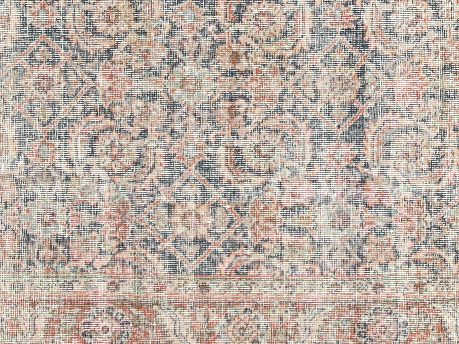 Vintage Turkish Oushak Rug - 6'2" x 9'8" - 230033