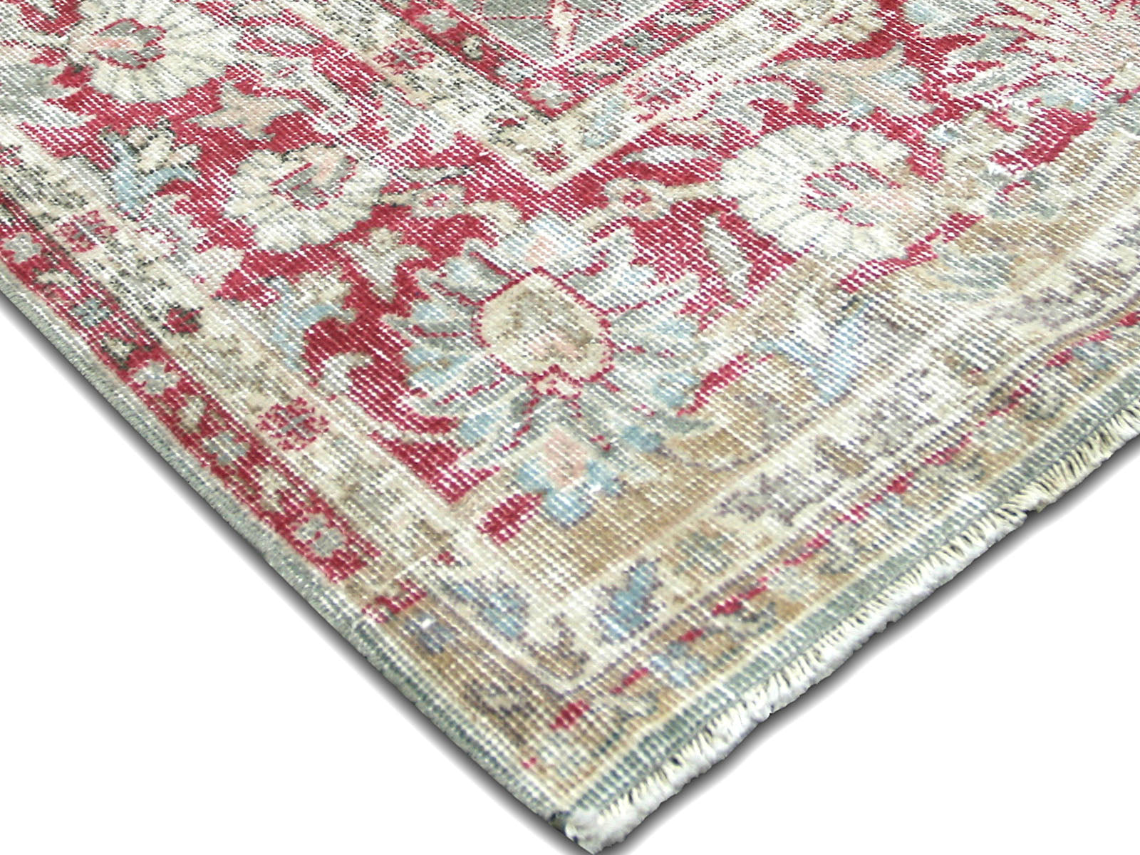 Vintage Turkish Oushak Rug - 6'5" x 9'11"