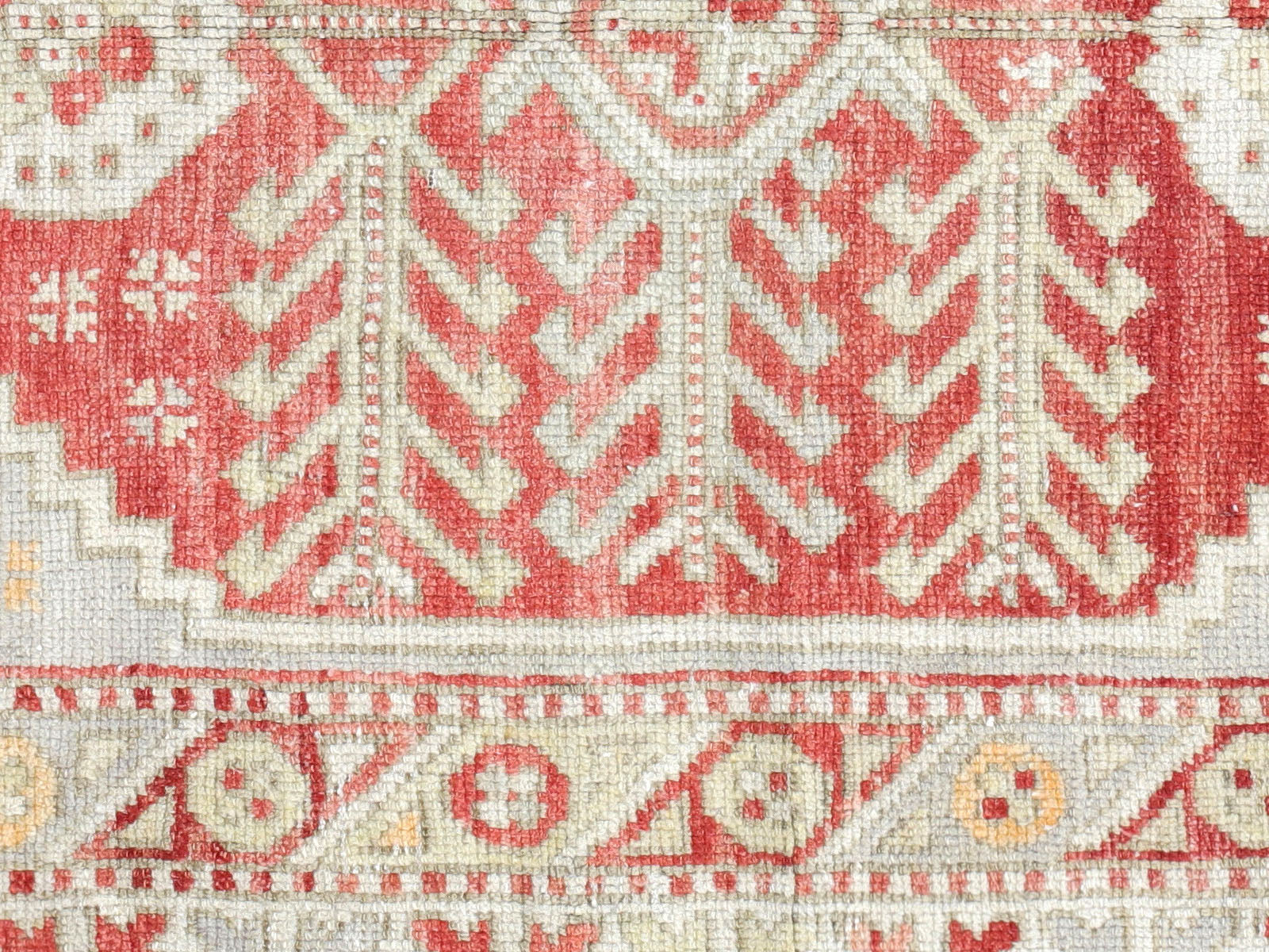 Vintage Turkish Oushak Rug - 3'5" x 4'10" - 230036