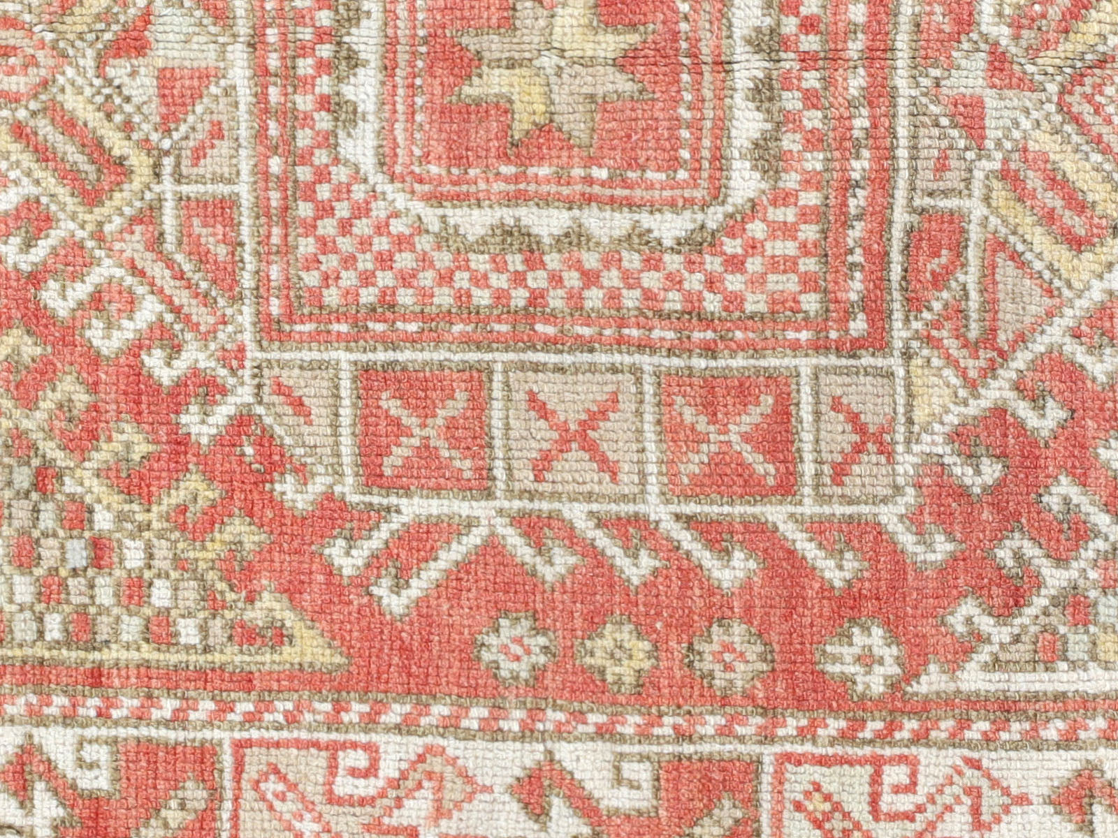 Vintage Turkish Oushak Rug - 3'8" x 4'8" - 230038