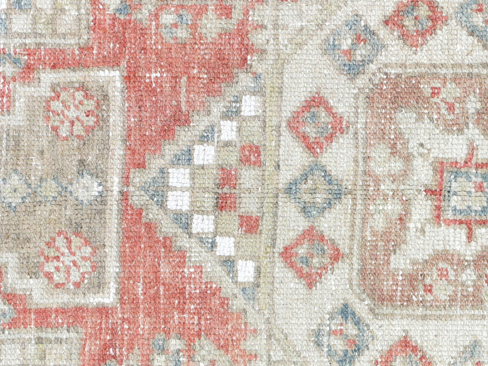 Vintage Turkish Oushak Rug - 3'8" x 5'6" - 230039