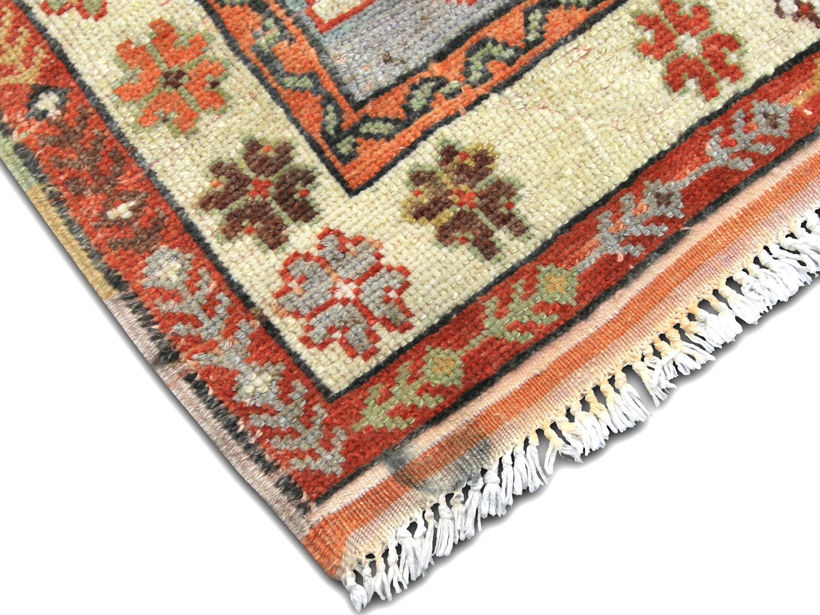 Vintage Turkish Oushak Rug - 3'1" x 5'3"