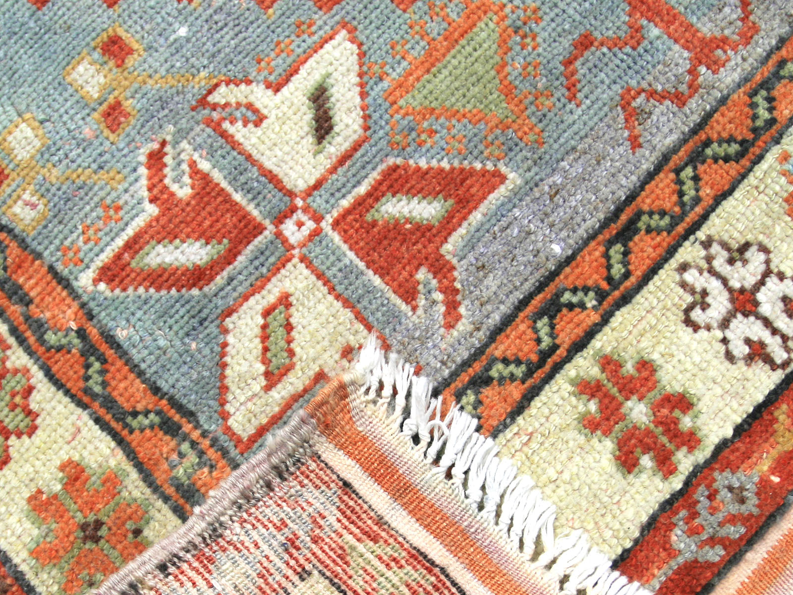 Vintage Turkish Oushak Rug - 3'1" x 5'3"