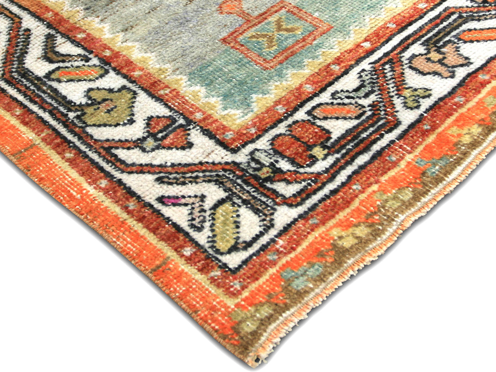 Vintage Turkish Oushak Rug - 5'4" x 8'5"