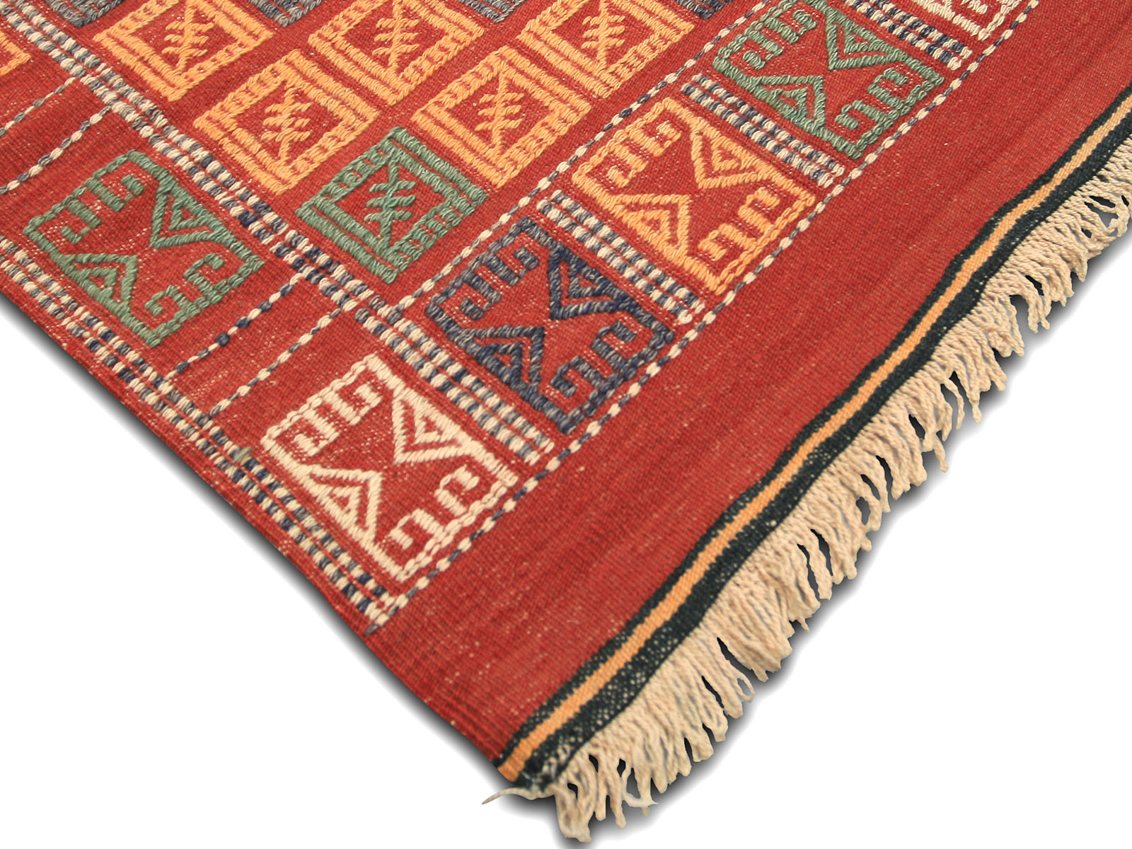 Vintage Turkish Kilim - 4'7" x 6'9"