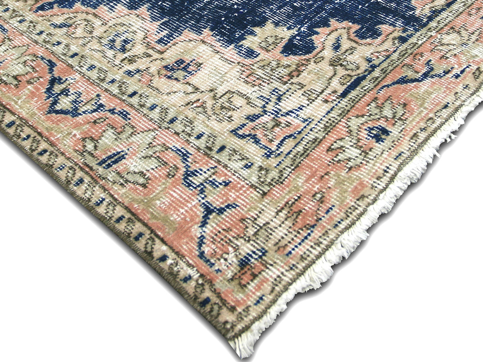 Vintage Turkish Oushak Runner - 3' x 12'8"