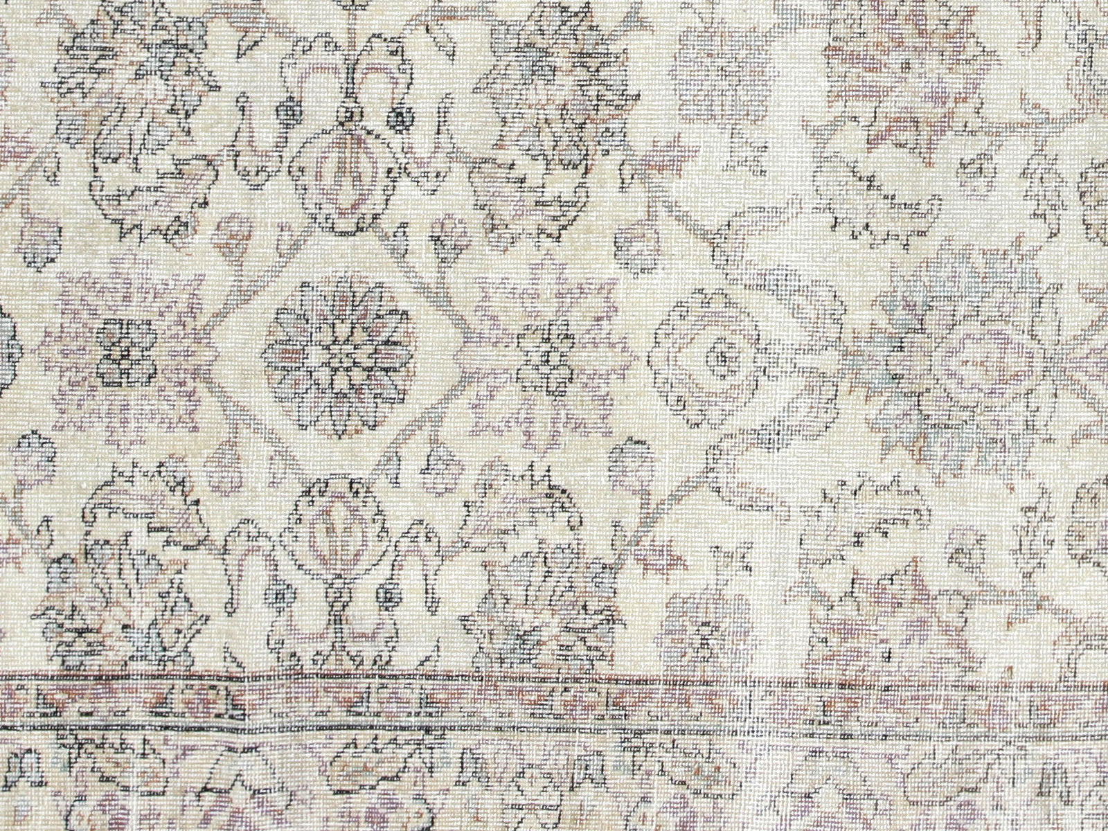 Vintage Turkish Oushak Rug - 7'1" x 10'2" - 230062