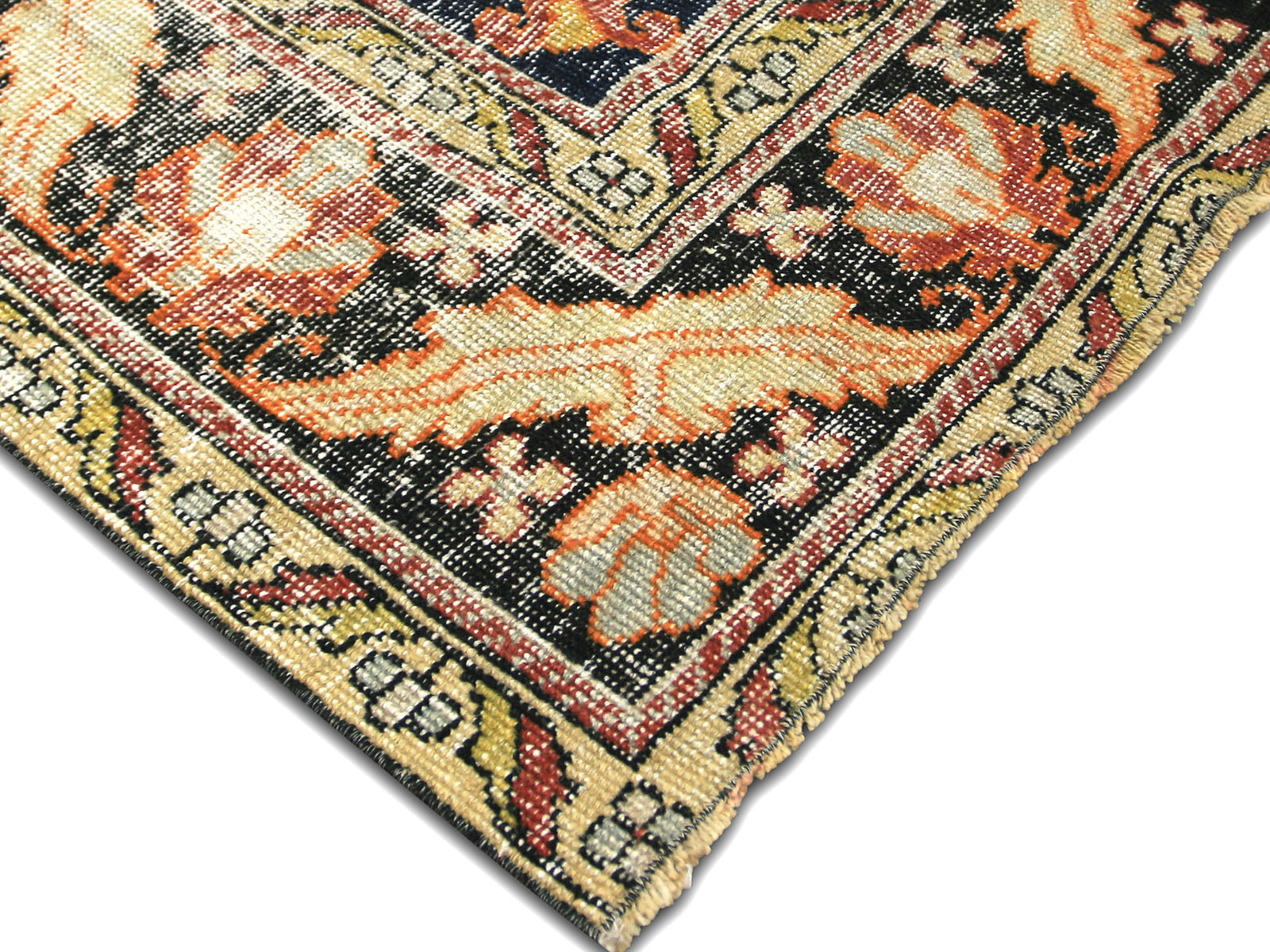 Semi Antique Turkish Oushak Rug - 6'3" x 10'5"