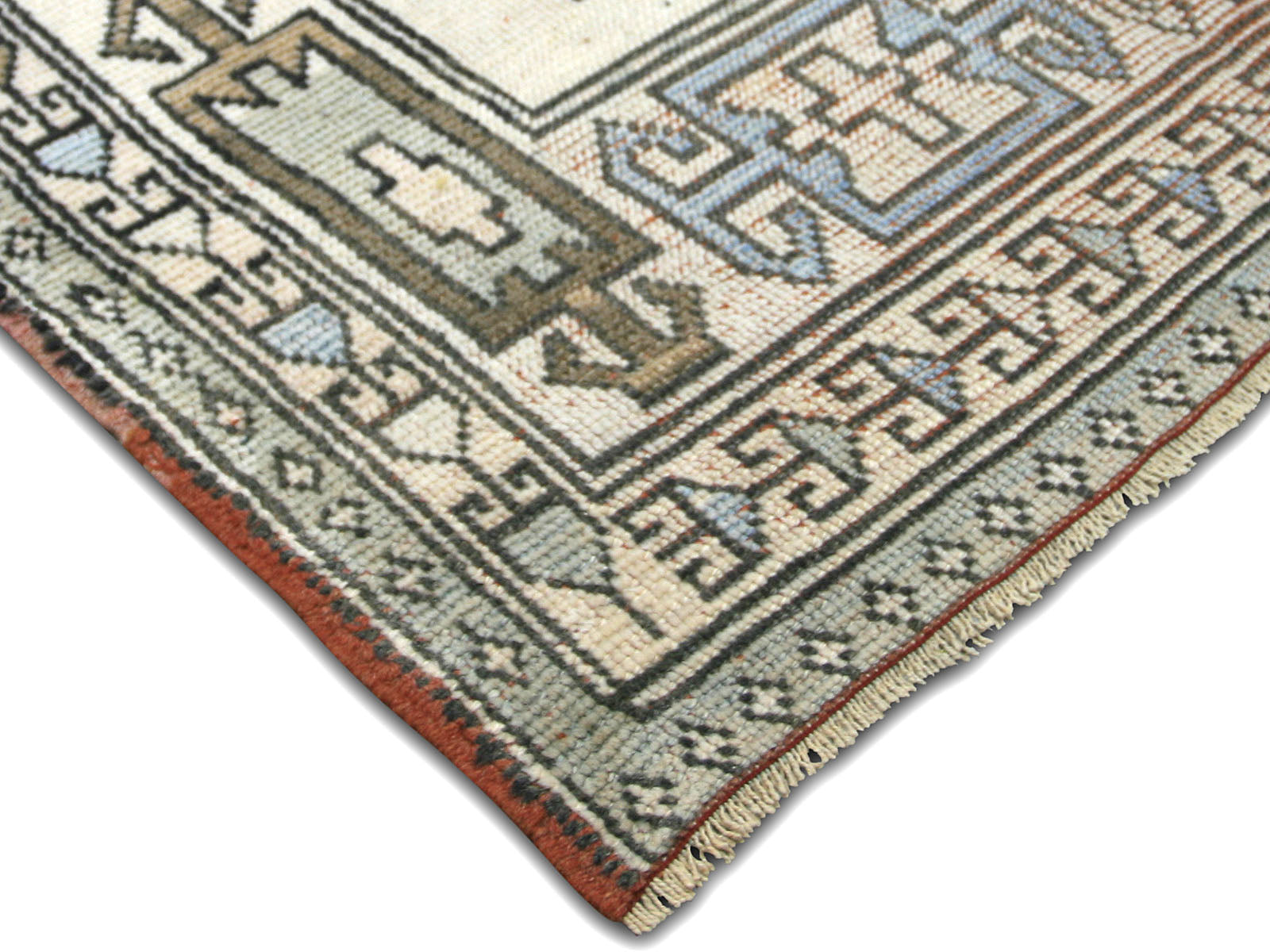 Vintage Turkish Oushak Runner - 3'3" x 15'